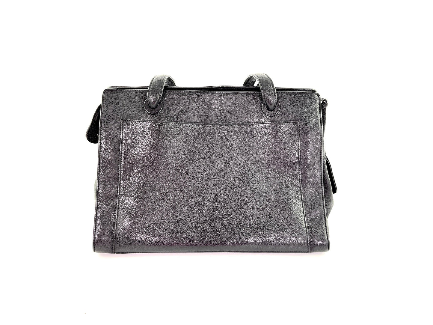 Chanel Black Caviar Timeless 1996 CC Tote Bag - Rovelle Bags