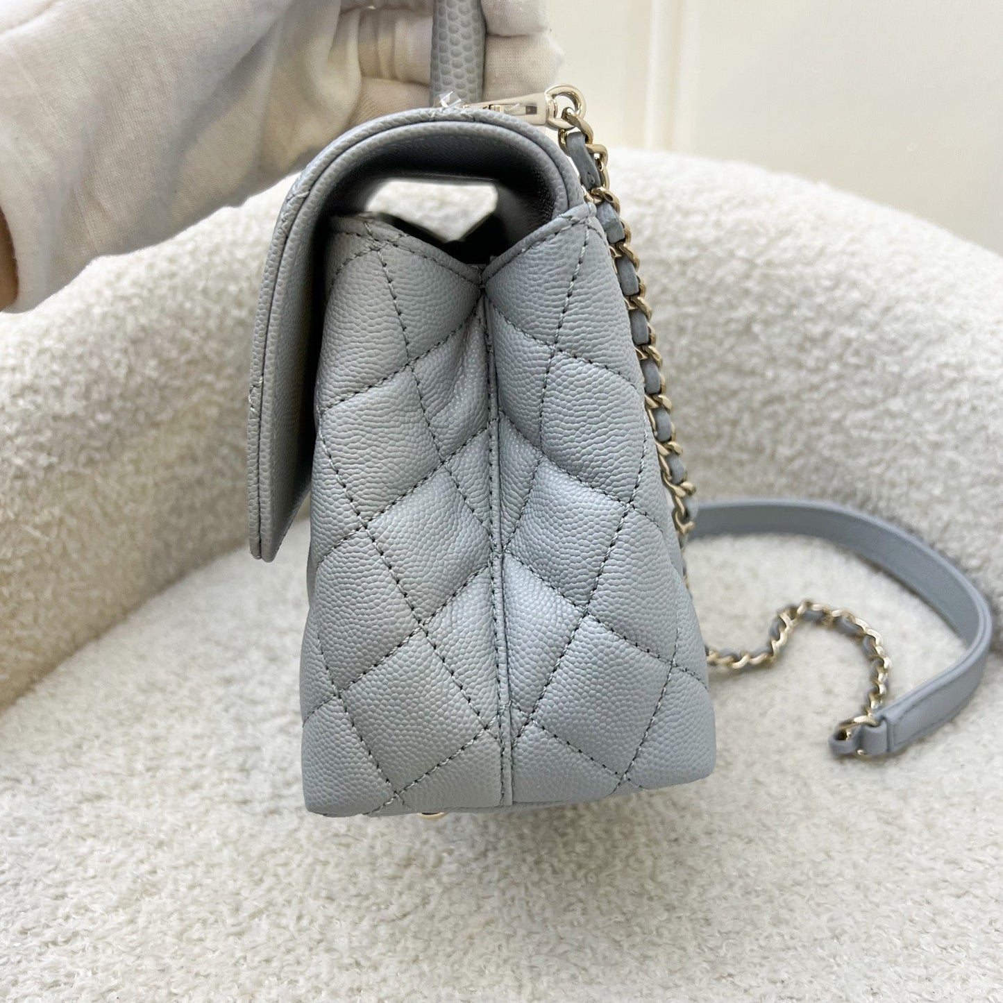 Chanel Small 24cm Coco Handle Flap Flap Bag - Rovelle Bags
