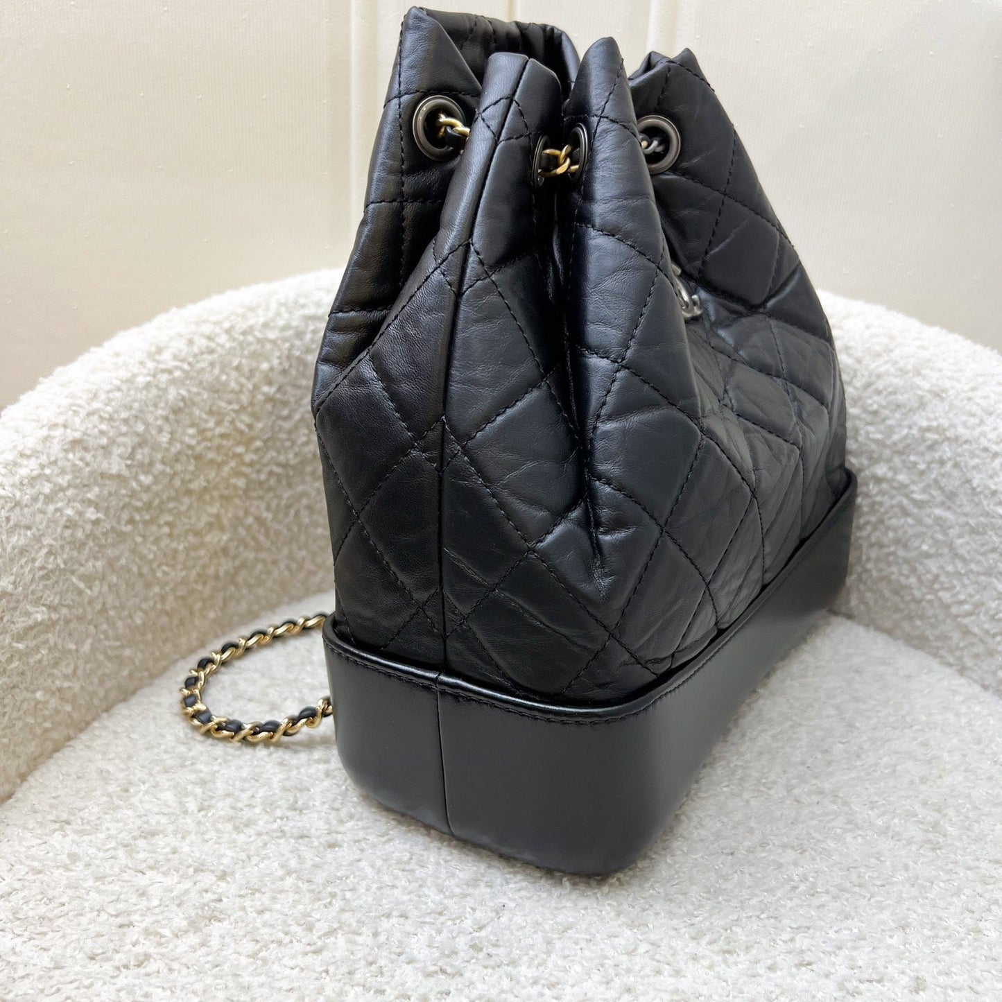 Chanel Small Gabrielle Backpack in Black Backpack - Rovelle Bags