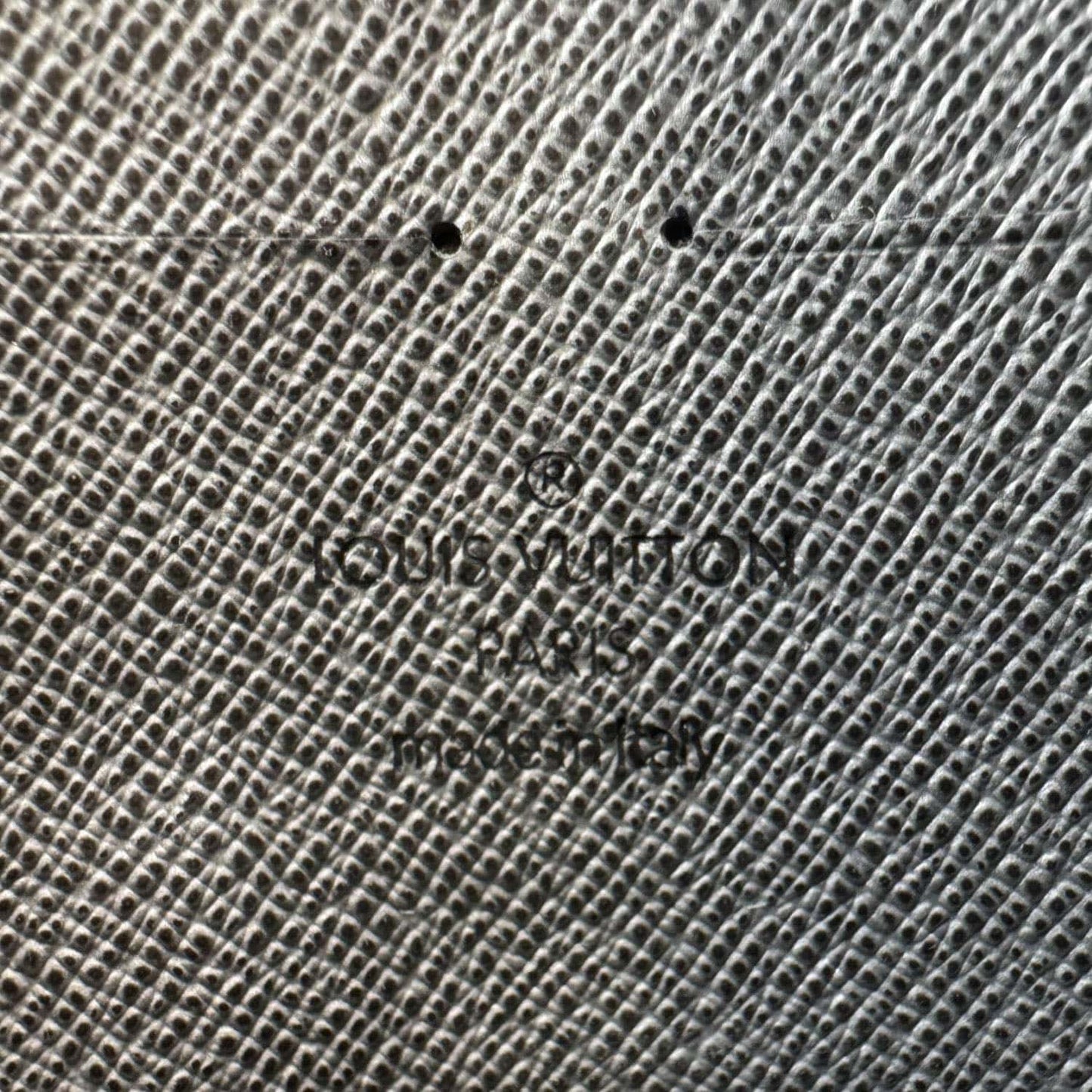 LOUIS VUITTON Voyage MM Monogram Eclipse Pouch Bag Gray