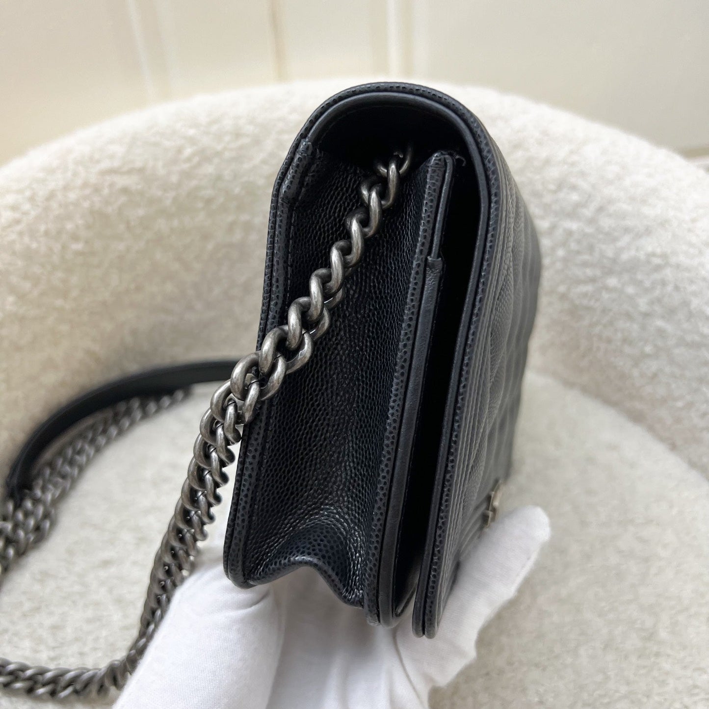 Chanel Boy Wallet on Chain WOC Crossbody Bag - Rovelle Bags