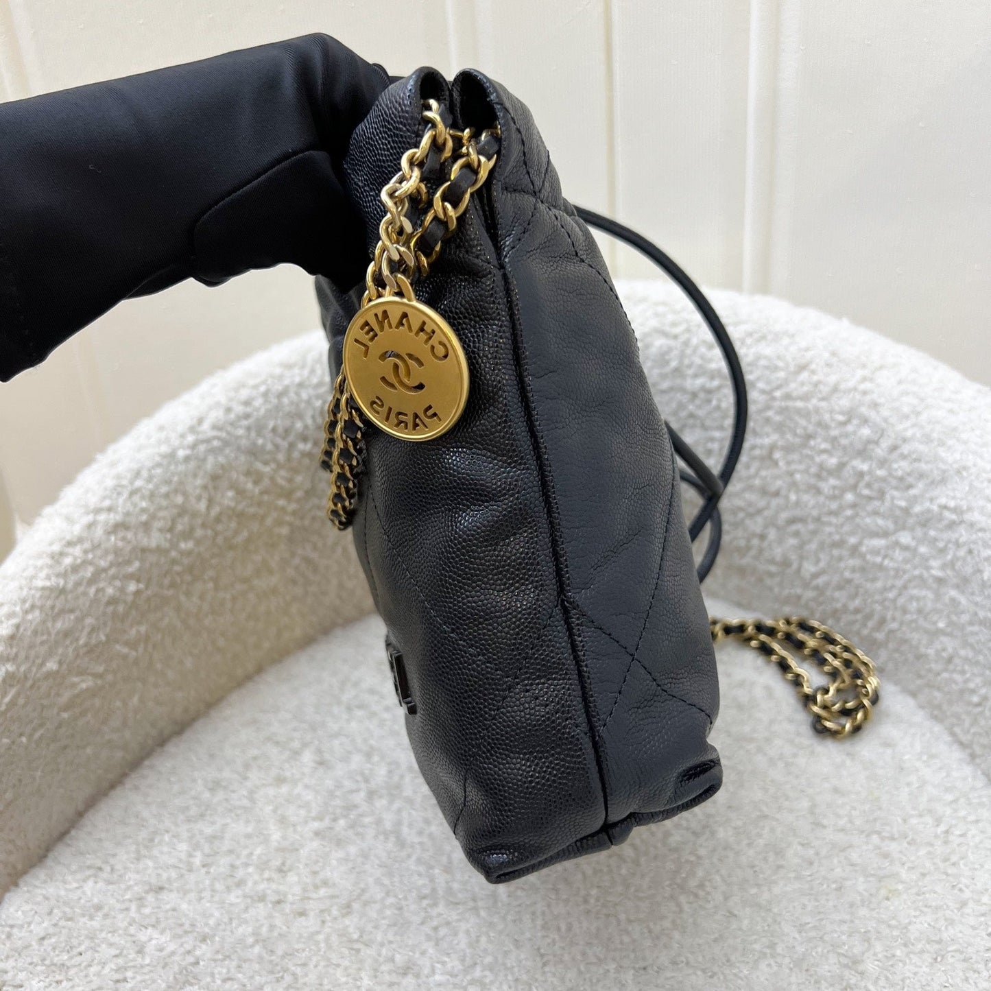 Chanel 22 Mini Hobo Handbag - Rovelle Bags