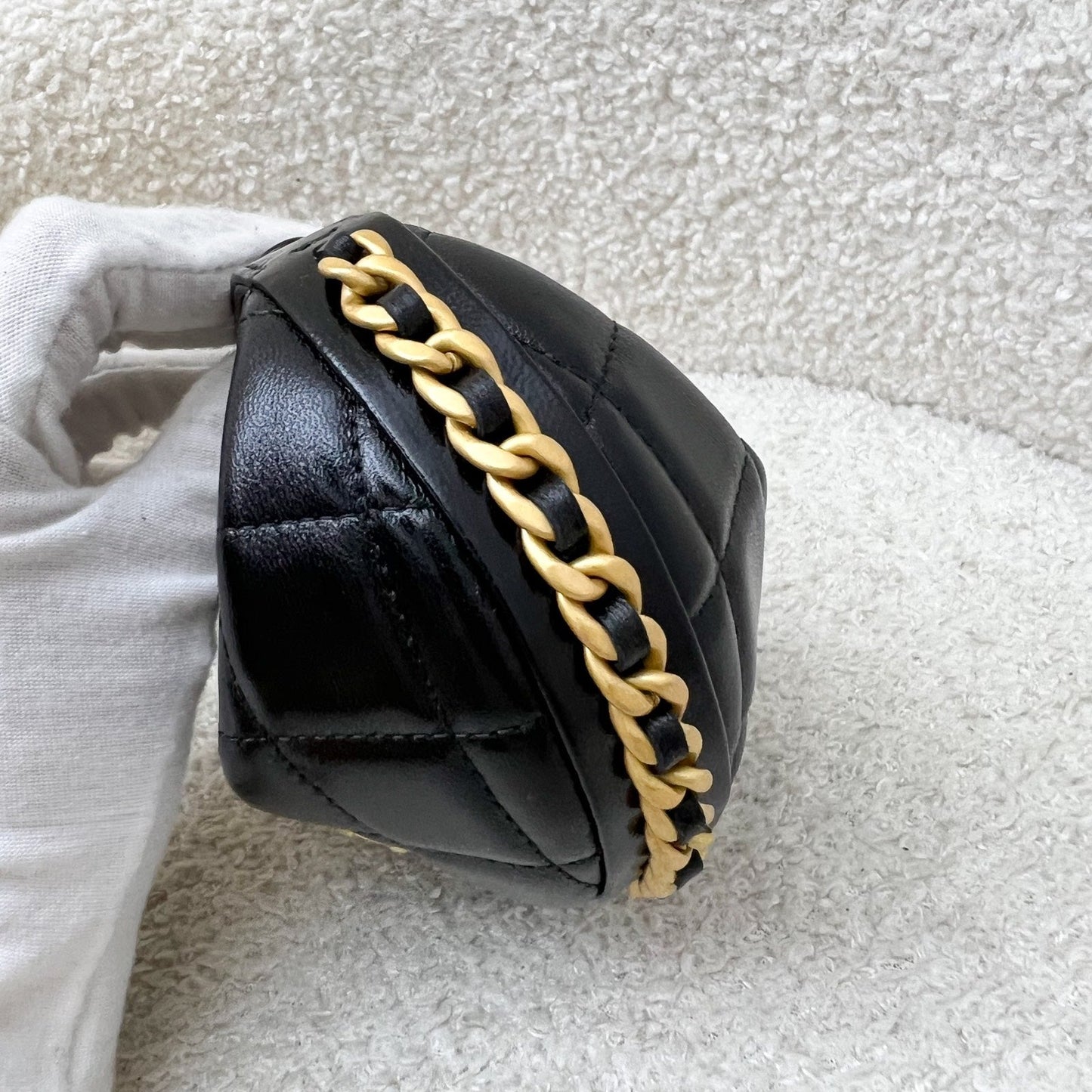 Chanel 25A Fortune Cookie Mini Pouch Handbag - Rovelle Bags