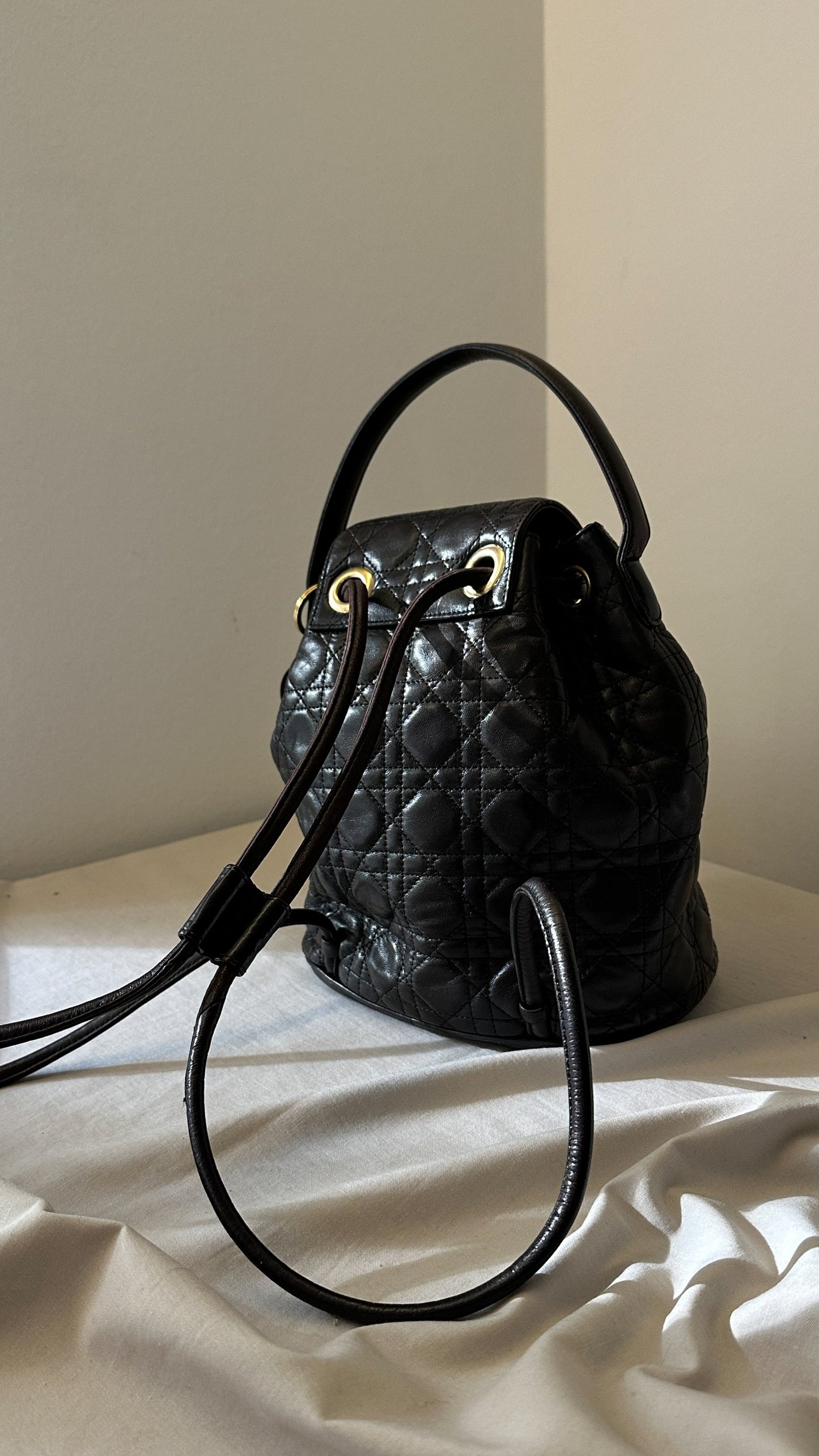 Dior Lady Dior Backpack - Rovelle Bags