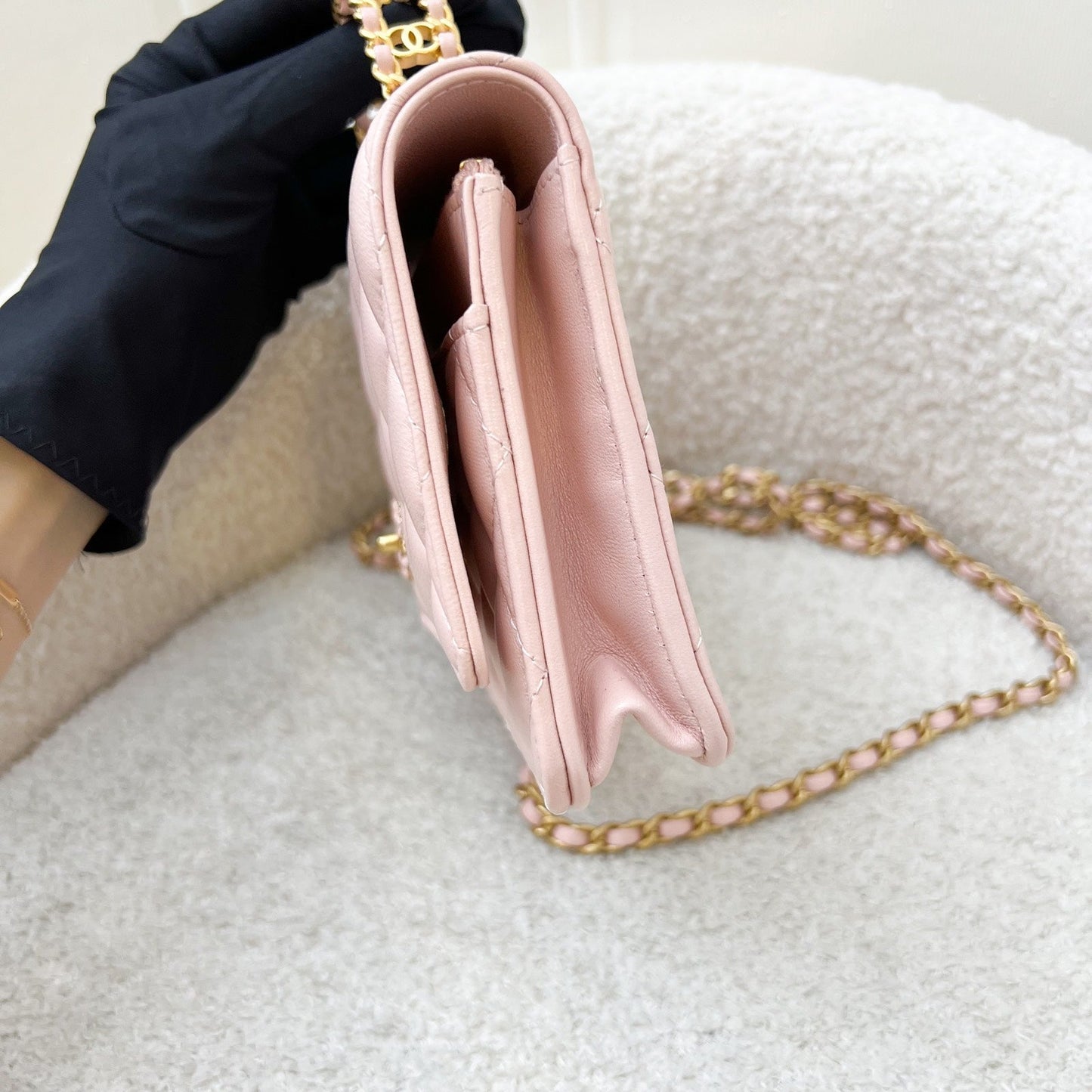 Chanel 24C Top Handle Wallet on Crossbody Bag - Rovelle Bags