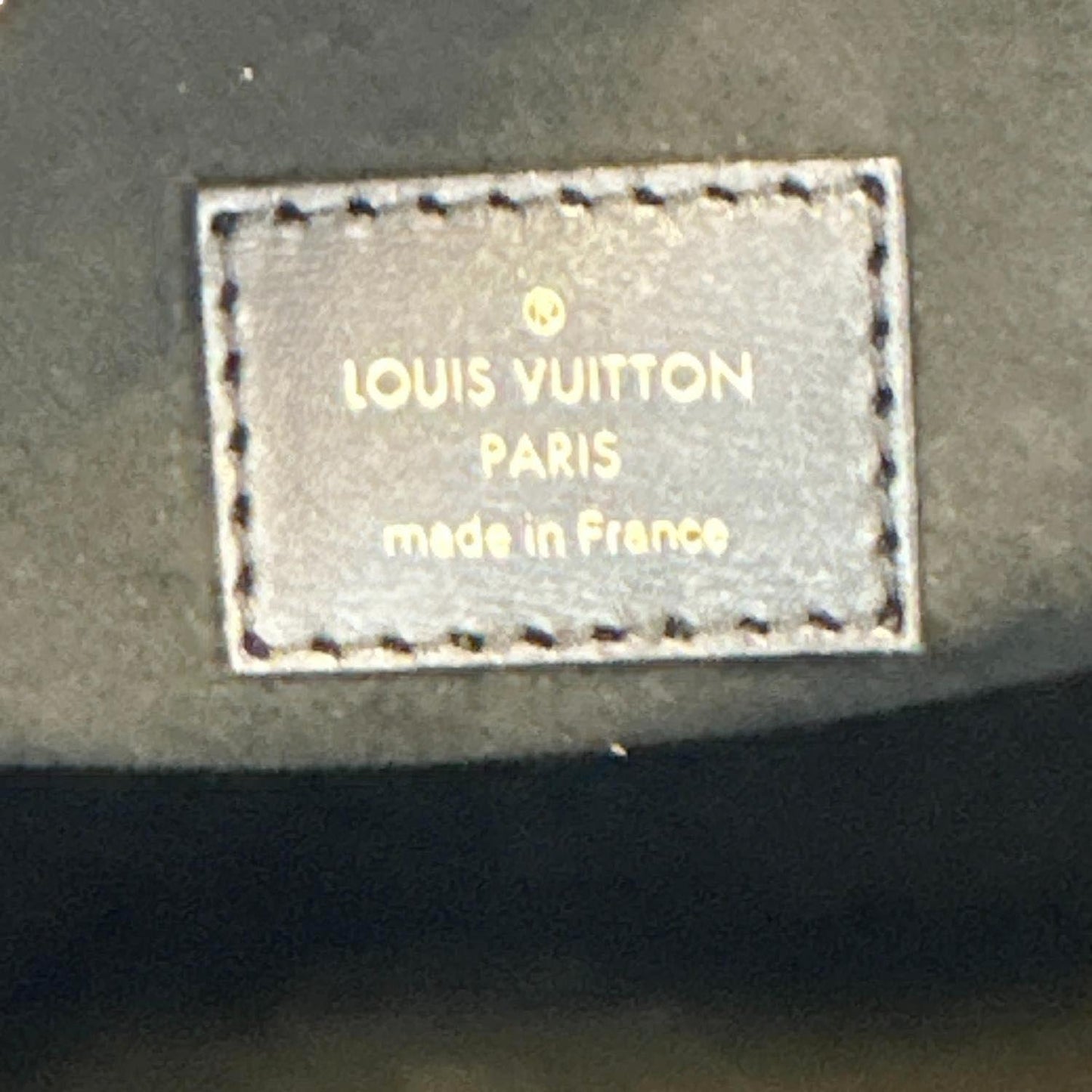 LOUIS VUITTON Onthego GM Since 1854 Jacquard Shoulder Bag Black