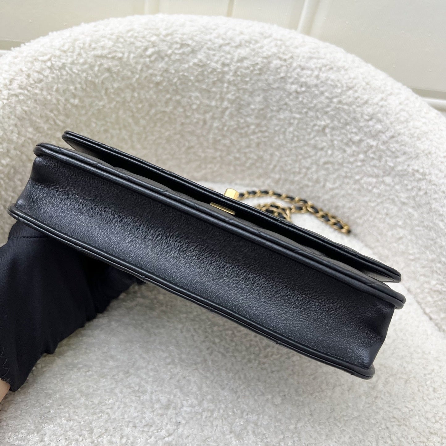Chanel Pearl Crush Wallet on Chain Crossbody Bag - Rovelle Bags