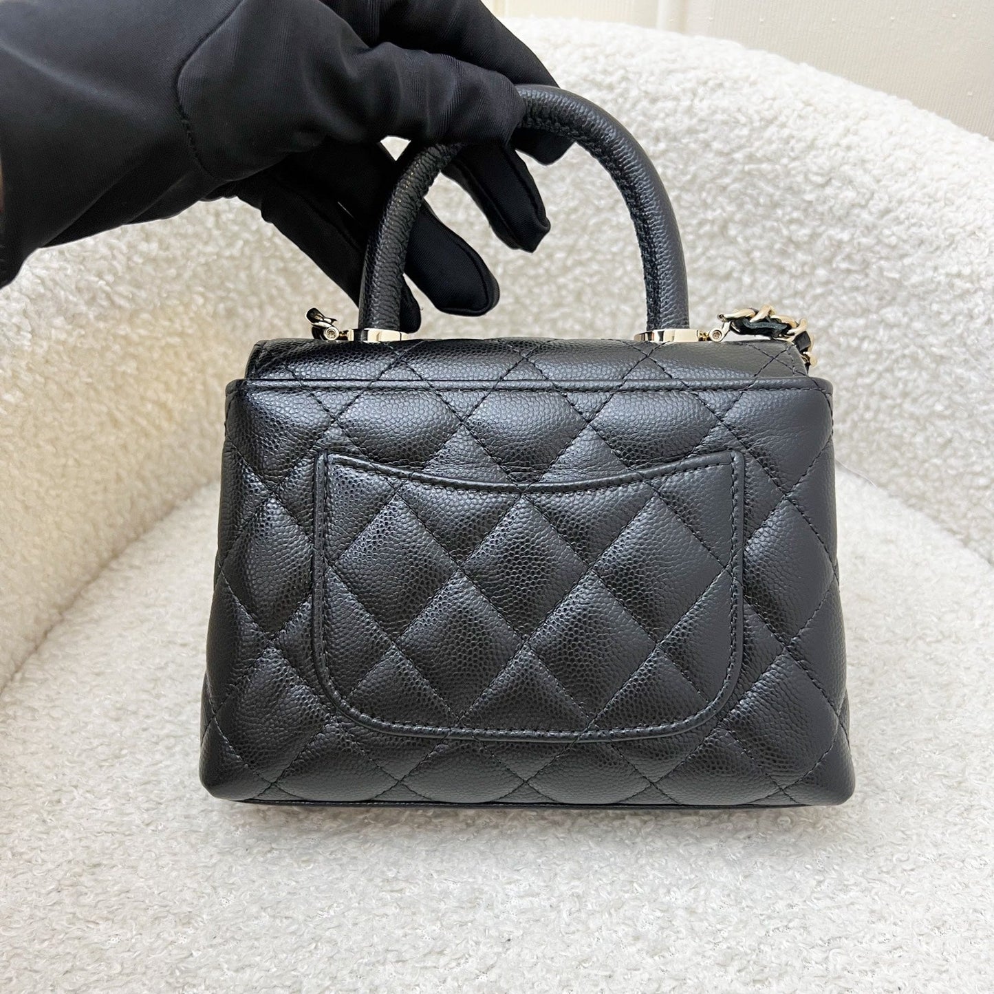 Chanel Micro Coco Handle Flap Flap Bag - Rovelle Bags