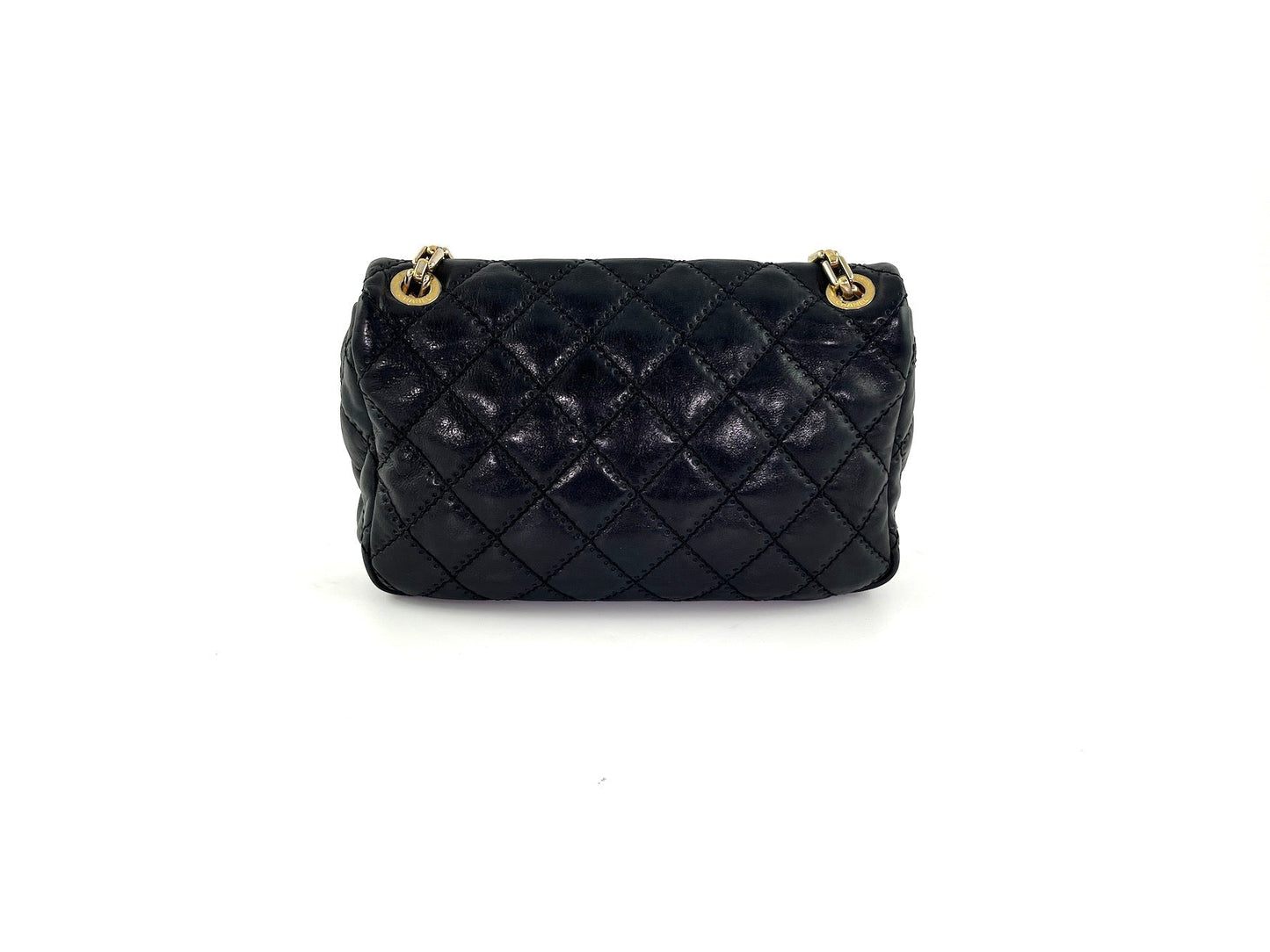 Chanel Black Classic Ultimate Stitch Retro Flap Bag - Rovelle Bags