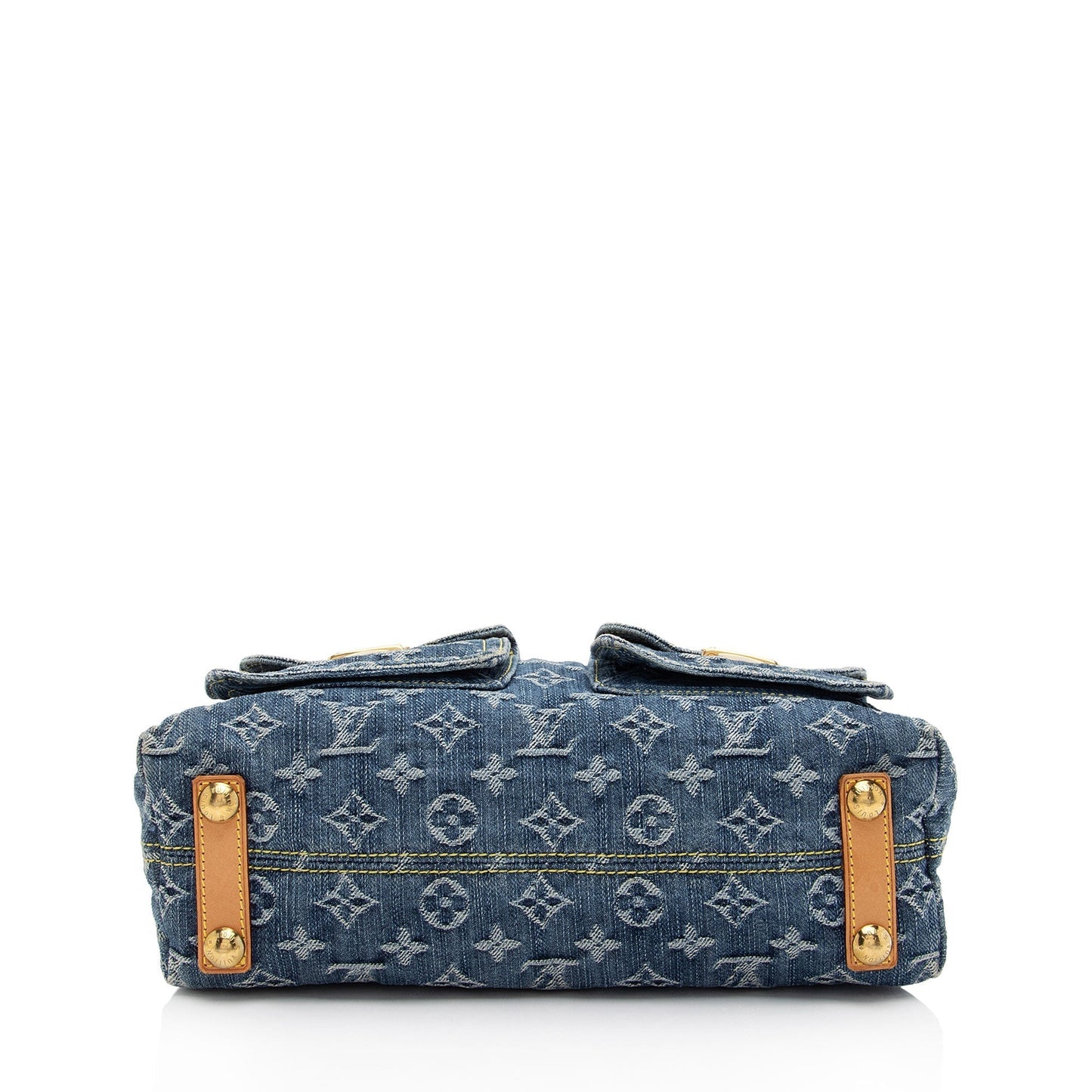 Louis Vuitton Monogram Denim Baggy PM Shoulder Bag (SHF-ryLUhk)