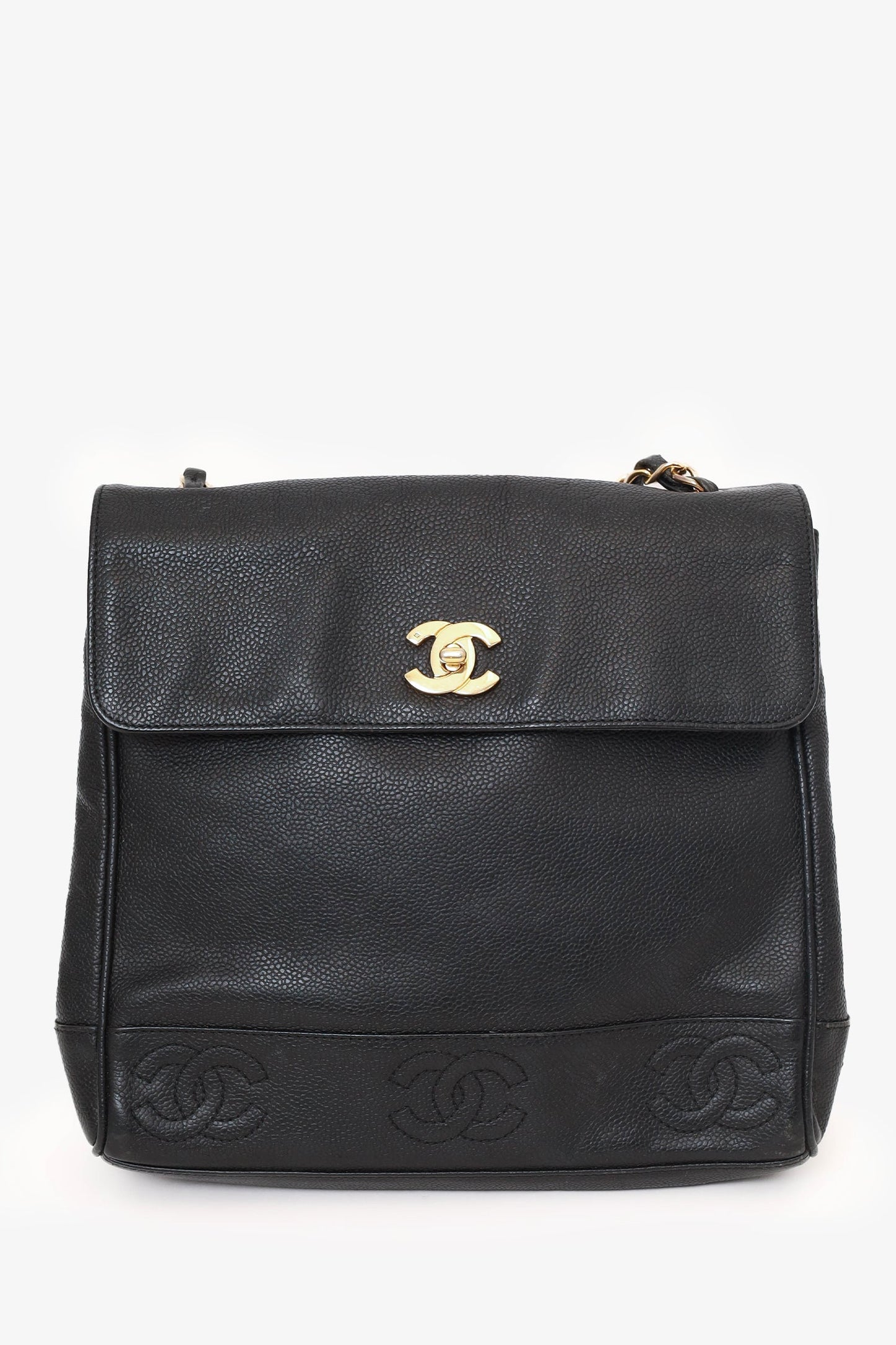 Chanel ™ 1996-97 Black Shoulder Bag - Rovelle Bags