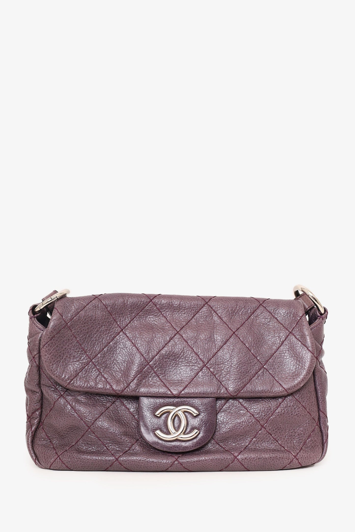 Chanel ™ 2009-10 Purple Flap Bag - Rovelle Bags