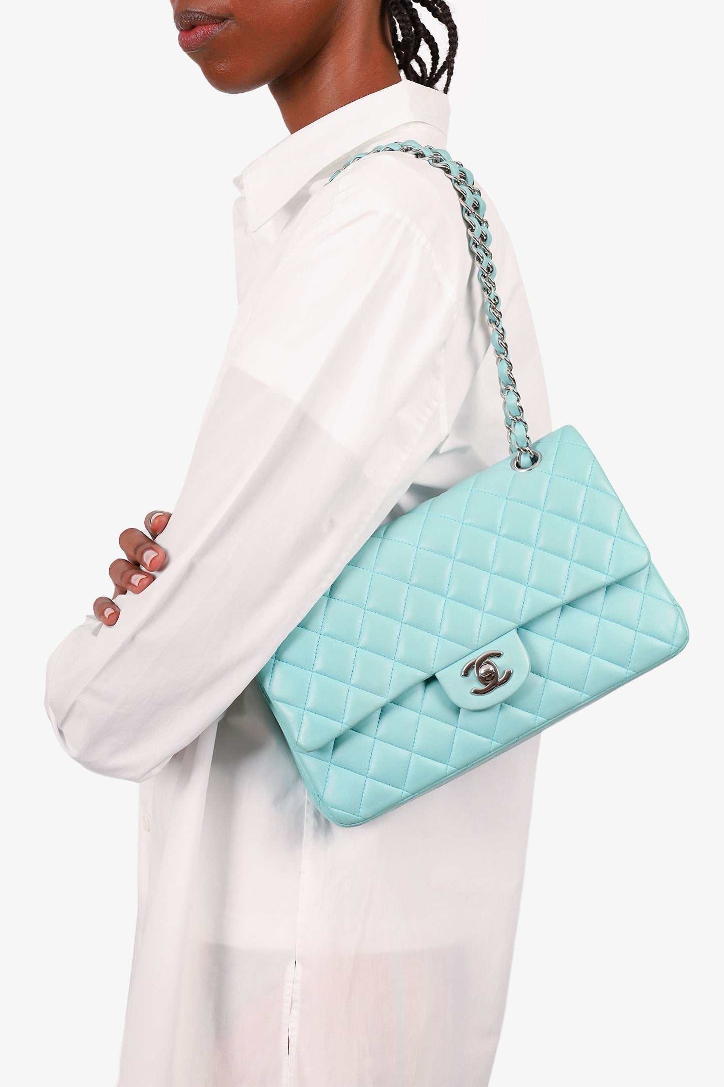 Chanel ™ 2019 Turquoise Shoulder Bag - Rovelle Bags