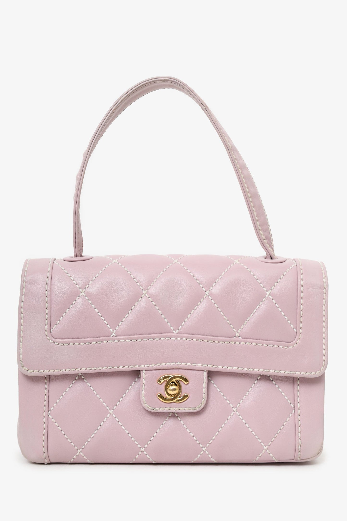 Chanel ™ 2004-05 Lilac Flap Bag - Rovelle Bags