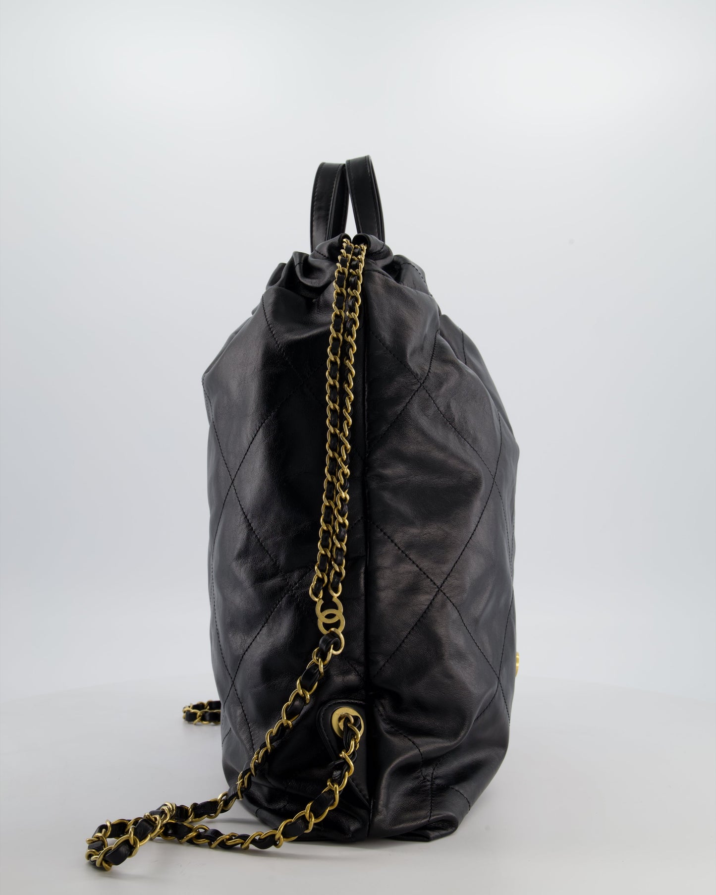 Chanel 22 Large Backpack in Black Backpack - Rovelle Bags