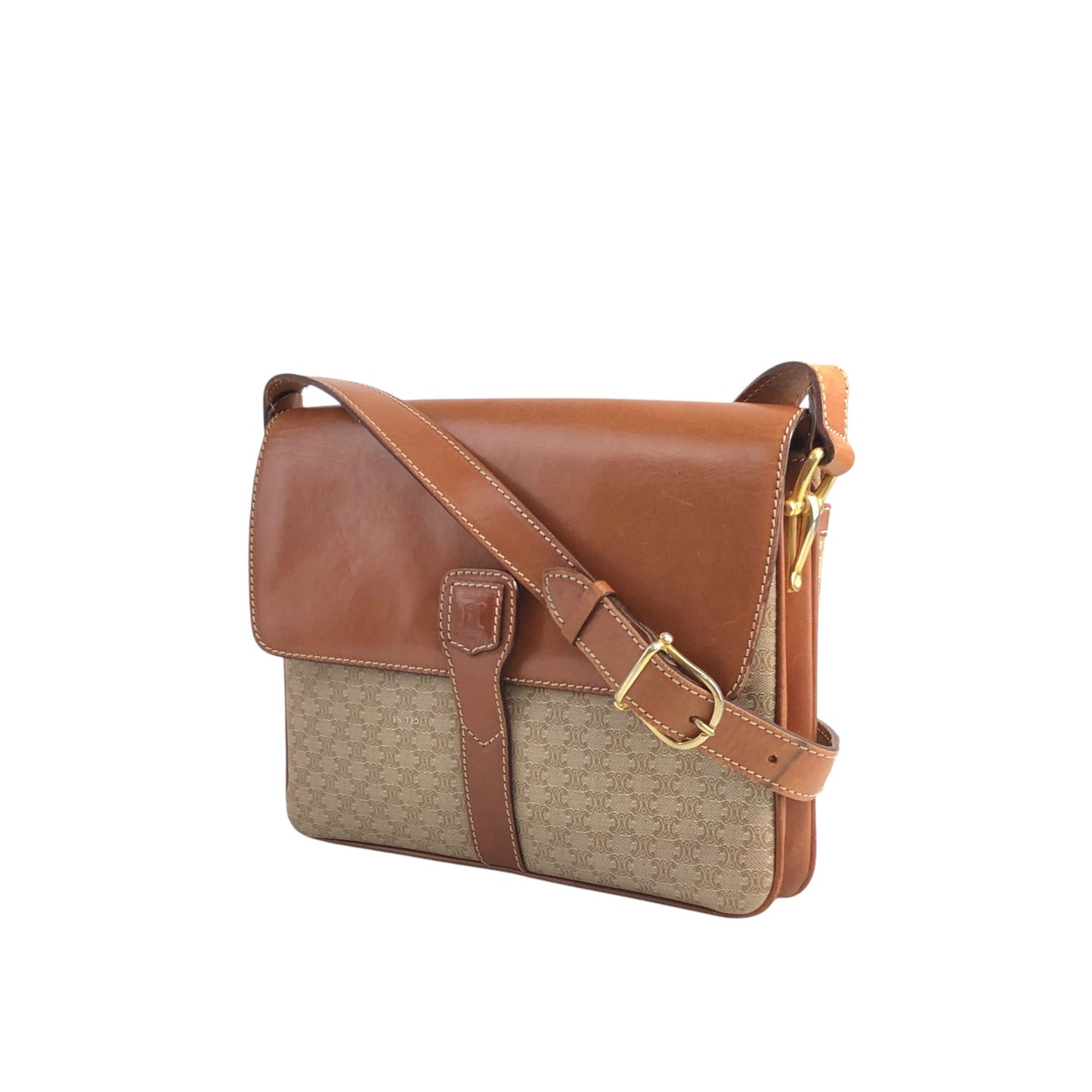 CELINE Shoulder bag Beige