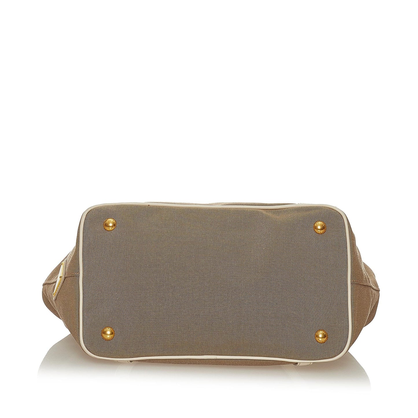 Prada Canapa Logo Canvas Satchel Style 23 - Rovelle Bags