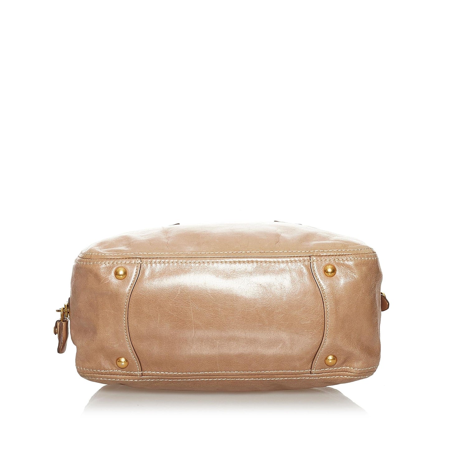Prada Leather Shoulder Handbag Style 28 - Rovelle Bags