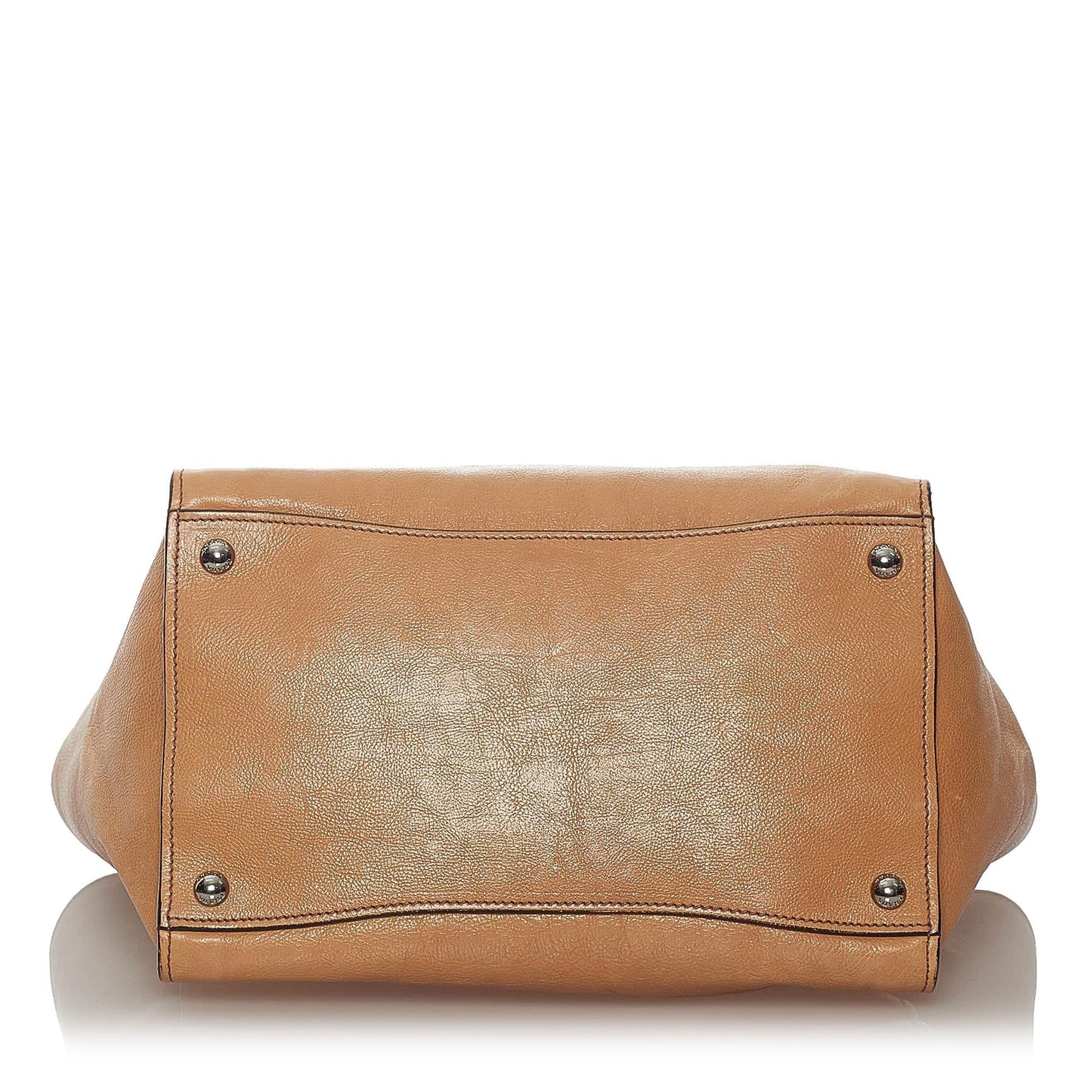 Prada Leather Twin Pocket Satchel Style 2 - Rovelle Bags
