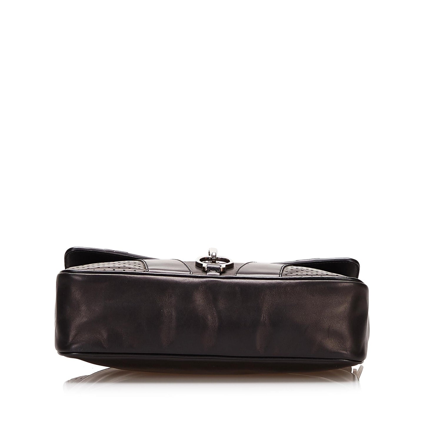 Prada Perforated Leather Top Handle Bag - Rovelle Bags