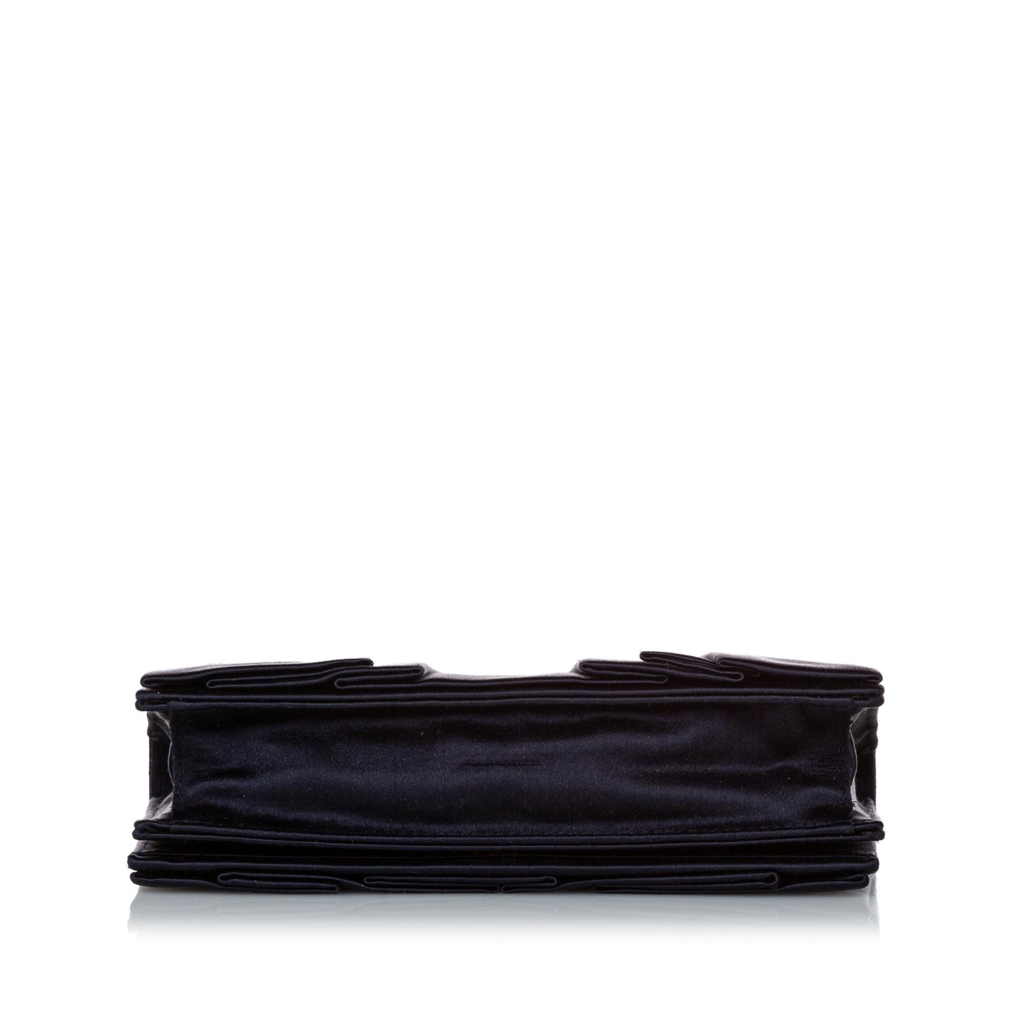 Prada Pleated Satin Clutch Bag - Rovelle Bags