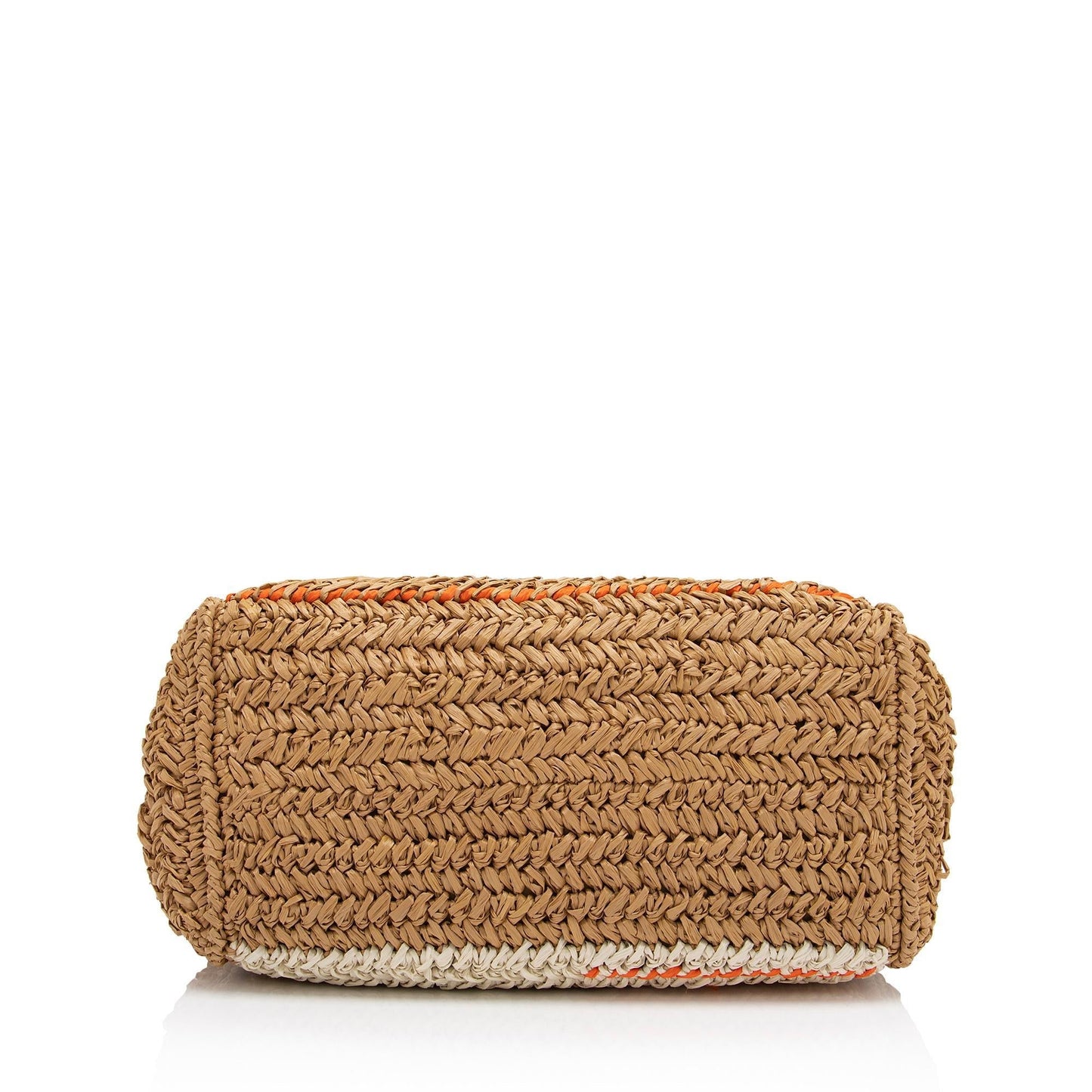 Prada Raffia Canapa Small Shopping Tote - Rovelle Bags