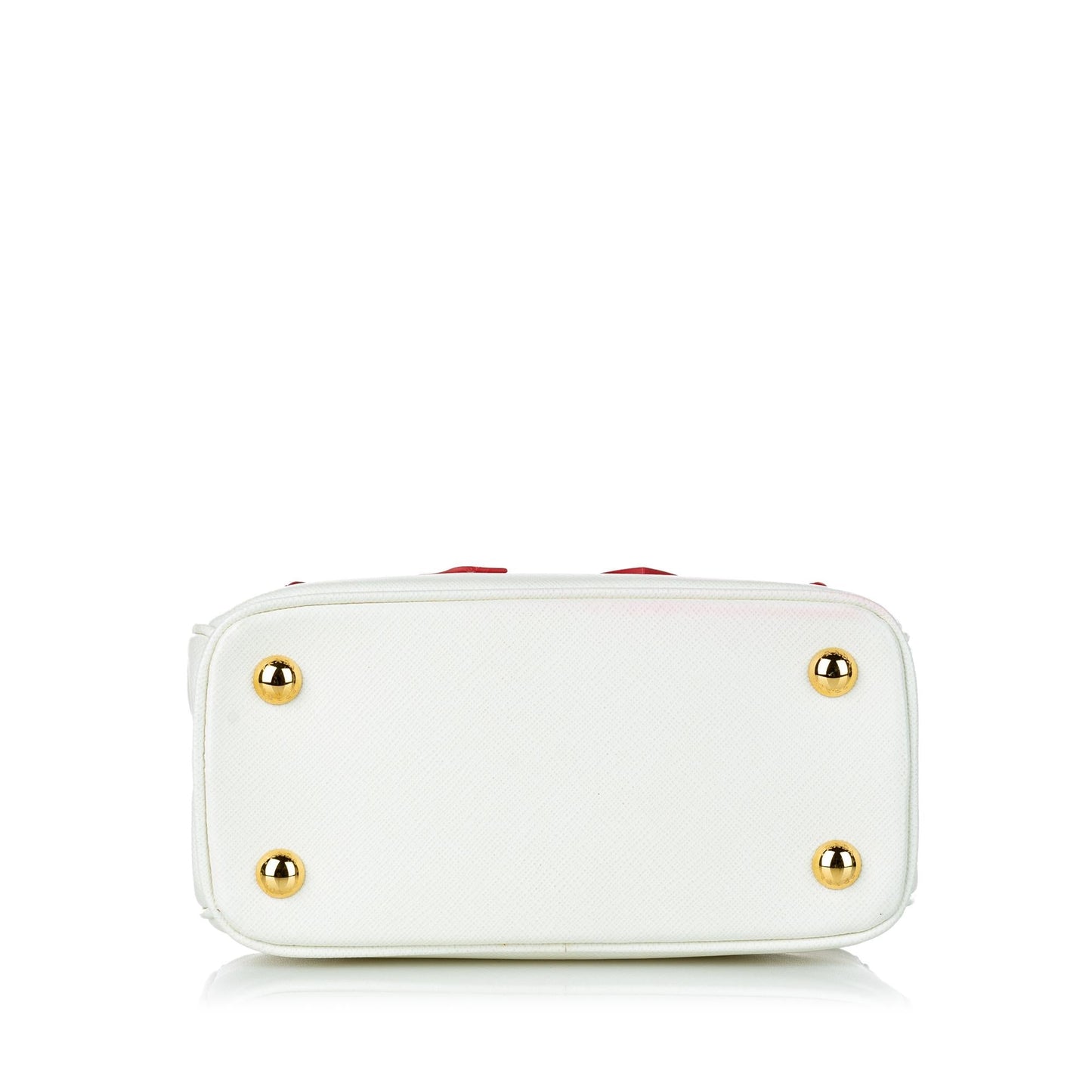 Prada Saffiano Galleria Heart Double Zip Handbag - Rovelle Bags
