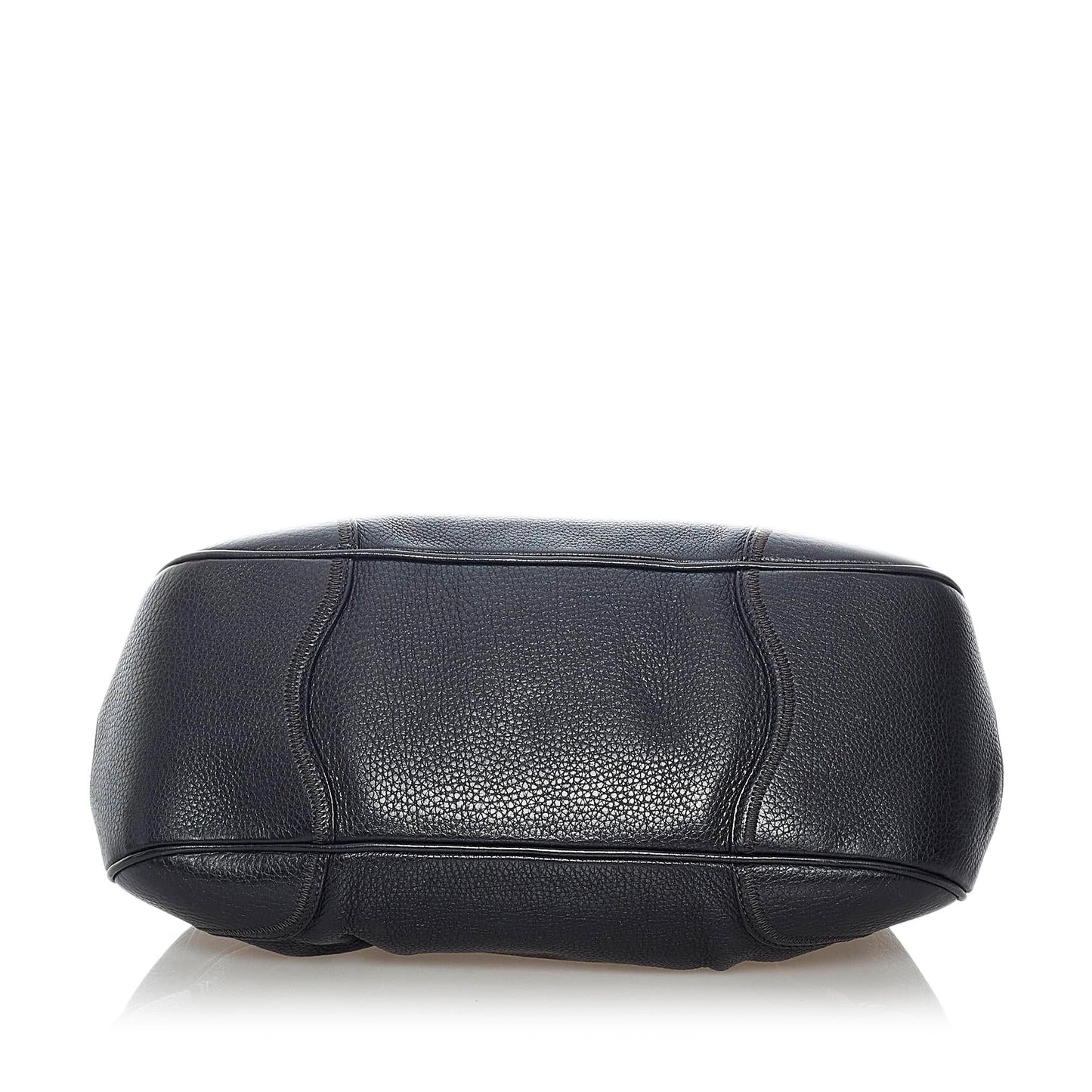 Prada Sound Lock Leather Shoulder Bag Style 3 - Rovelle Bags