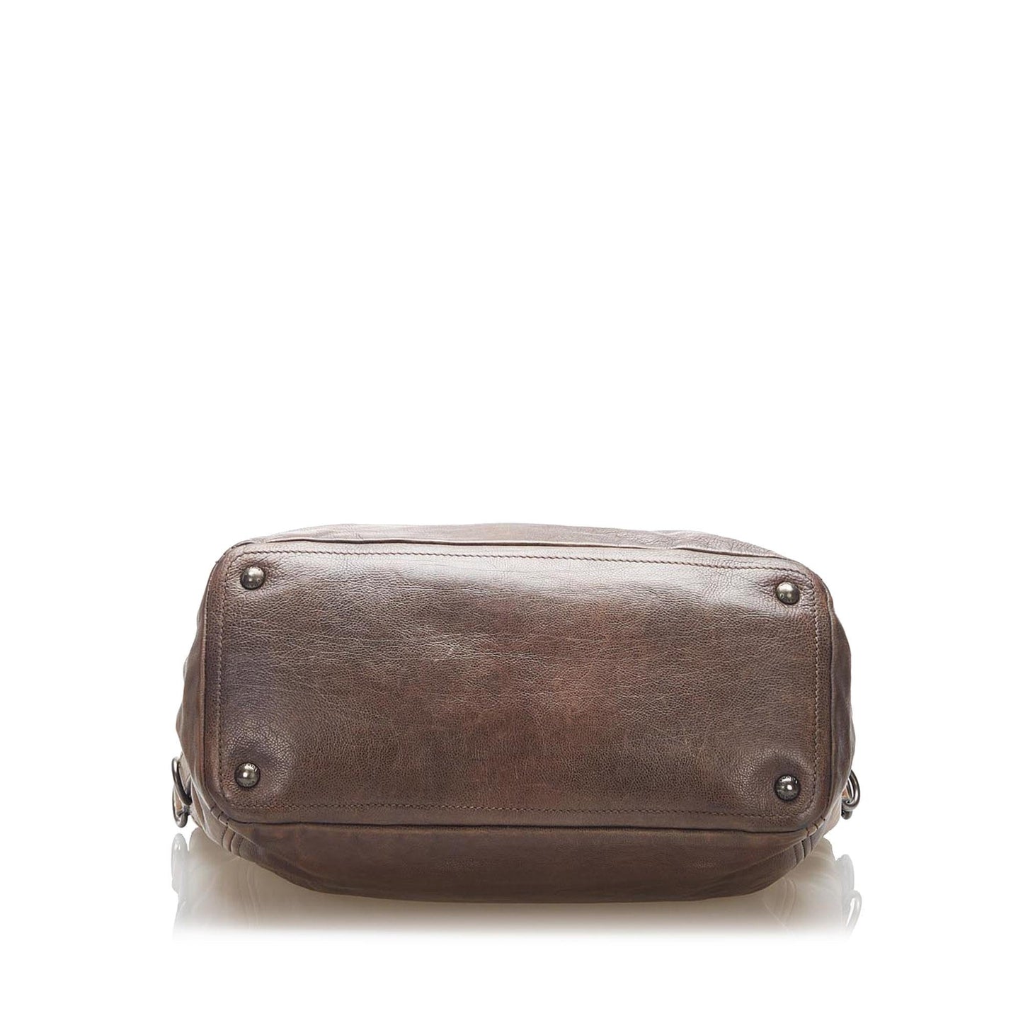 Prada Vitello Shine Satchel Style 33 - Rovelle Bags