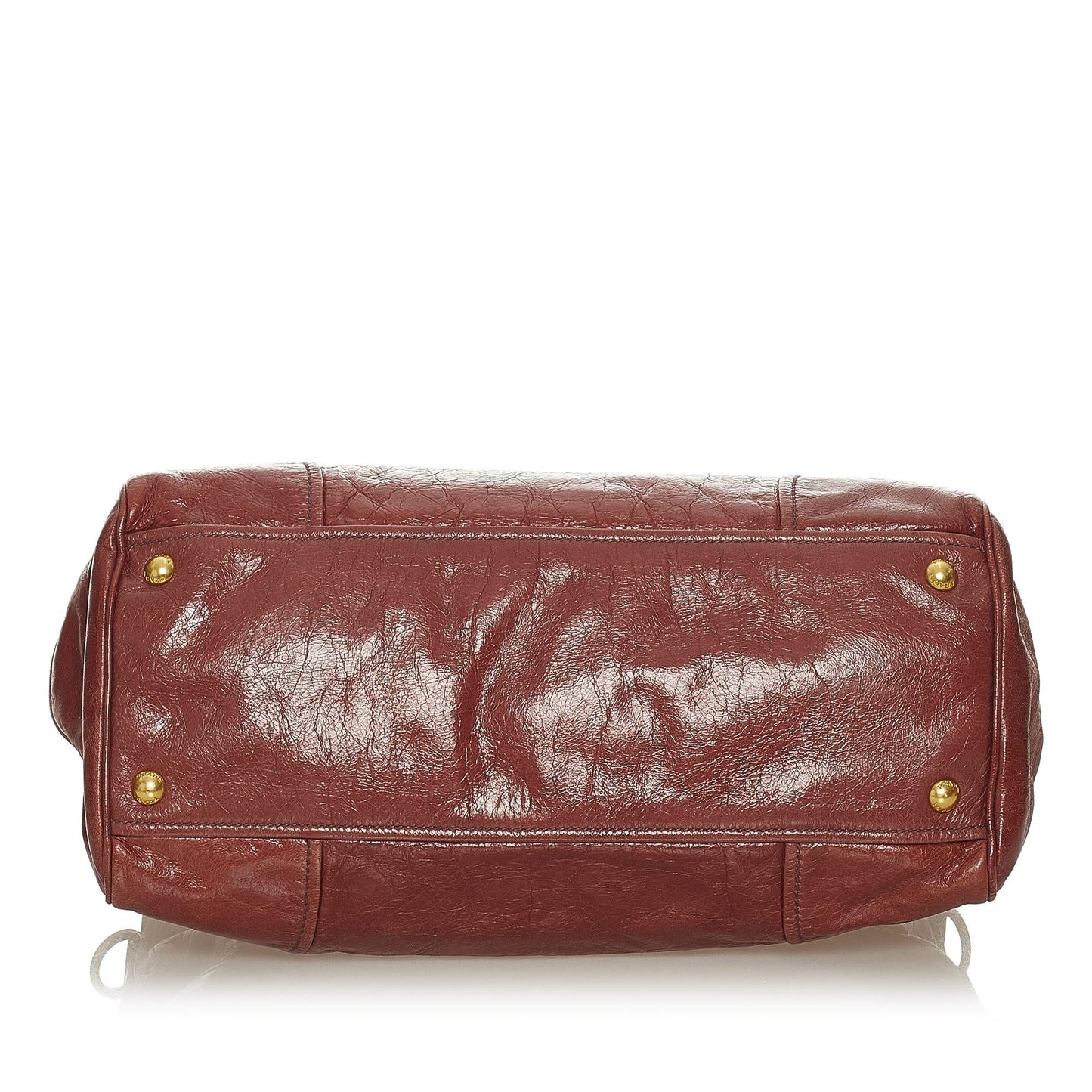 Prada Vitello Shine Satchel Style 29 - Rovelle Bags