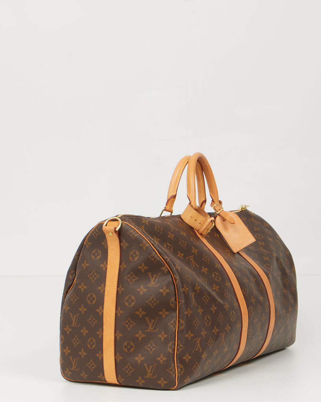 Louis Vuitton Monogram Canvas Keepall Bandouliere 55 Bag