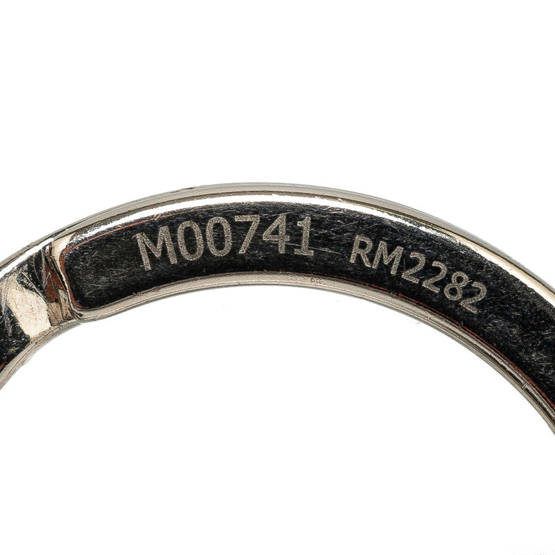 Louis Vuitton LV Circle Key Her M00741 Silver Black Metal Leather Louis Vuitton