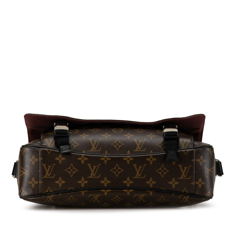 Louis Vuitton Monogram Clarence Shoulder Bag M40936 Brown PVC Leather Louis Vuitton