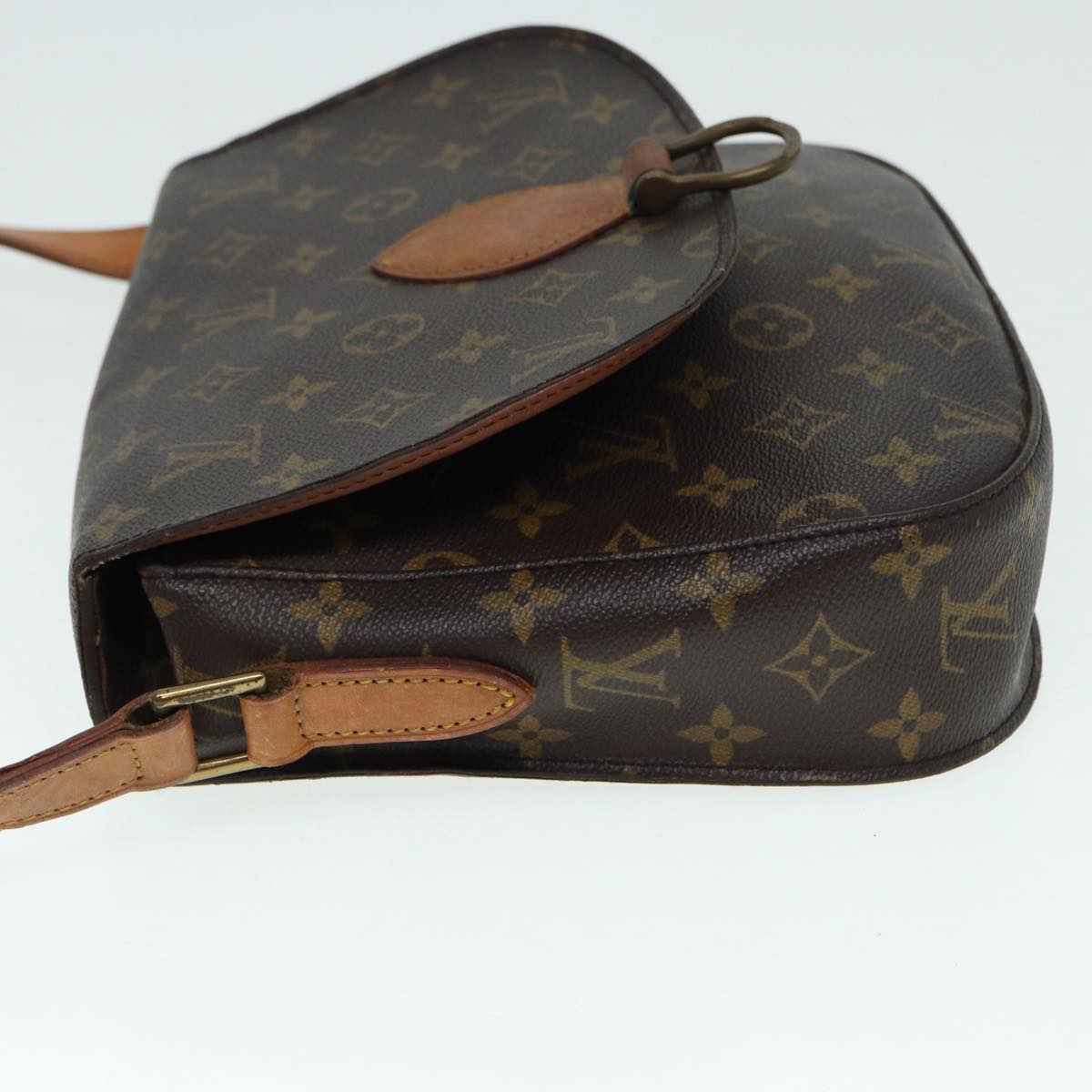 LOUIS VUITTON Monogram Saint Cloud GM Shoulder Bag M51242 LV Auth ar12474
