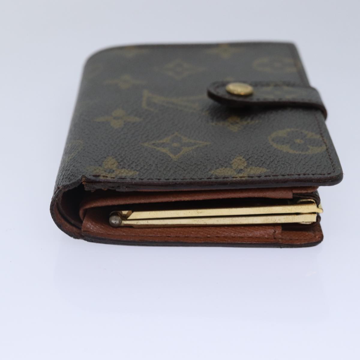 LOUIS VUITTON Monogram Porte Monnaie Billets Viennois Wallet M61663 Auth bs17059