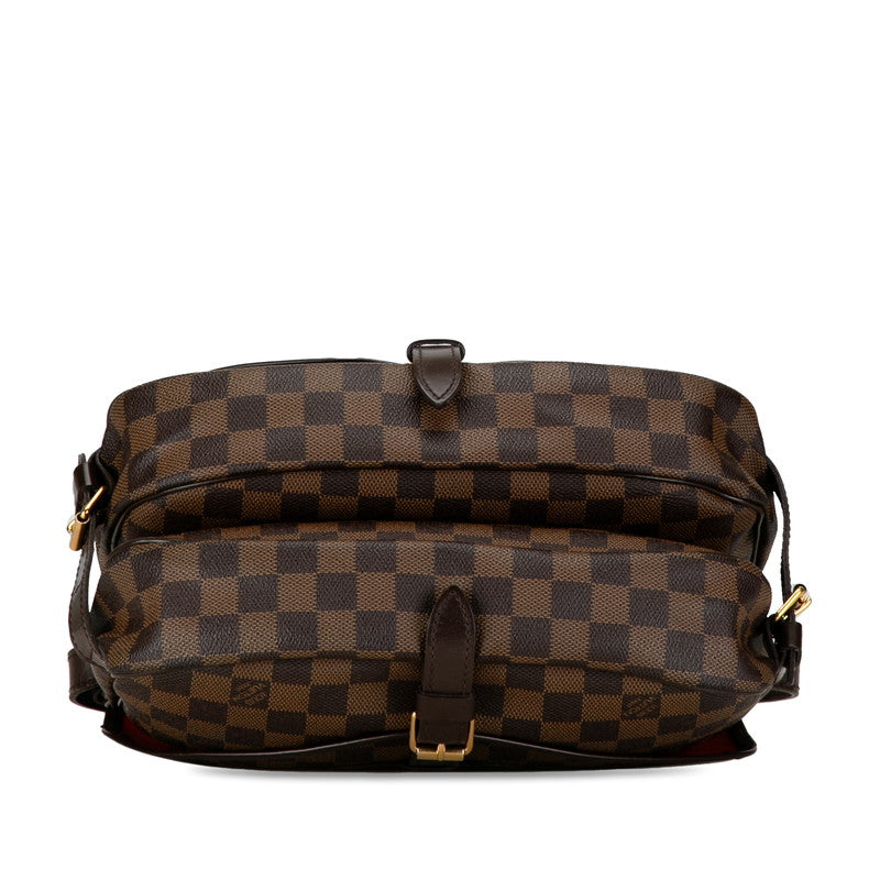 Louis Vuitton Damier Sommelier SP Shoulder Bag N48081 Brown PVC Leather Louis Vuitton