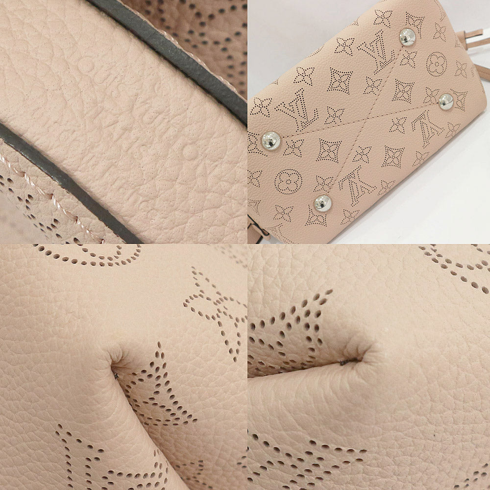 LOUIS VUITTON Louis Vuitton Shoulder Bag Bella M57068/ Monogram Machina Magnolia Pink Color Silver Women External Handmade Bag Box