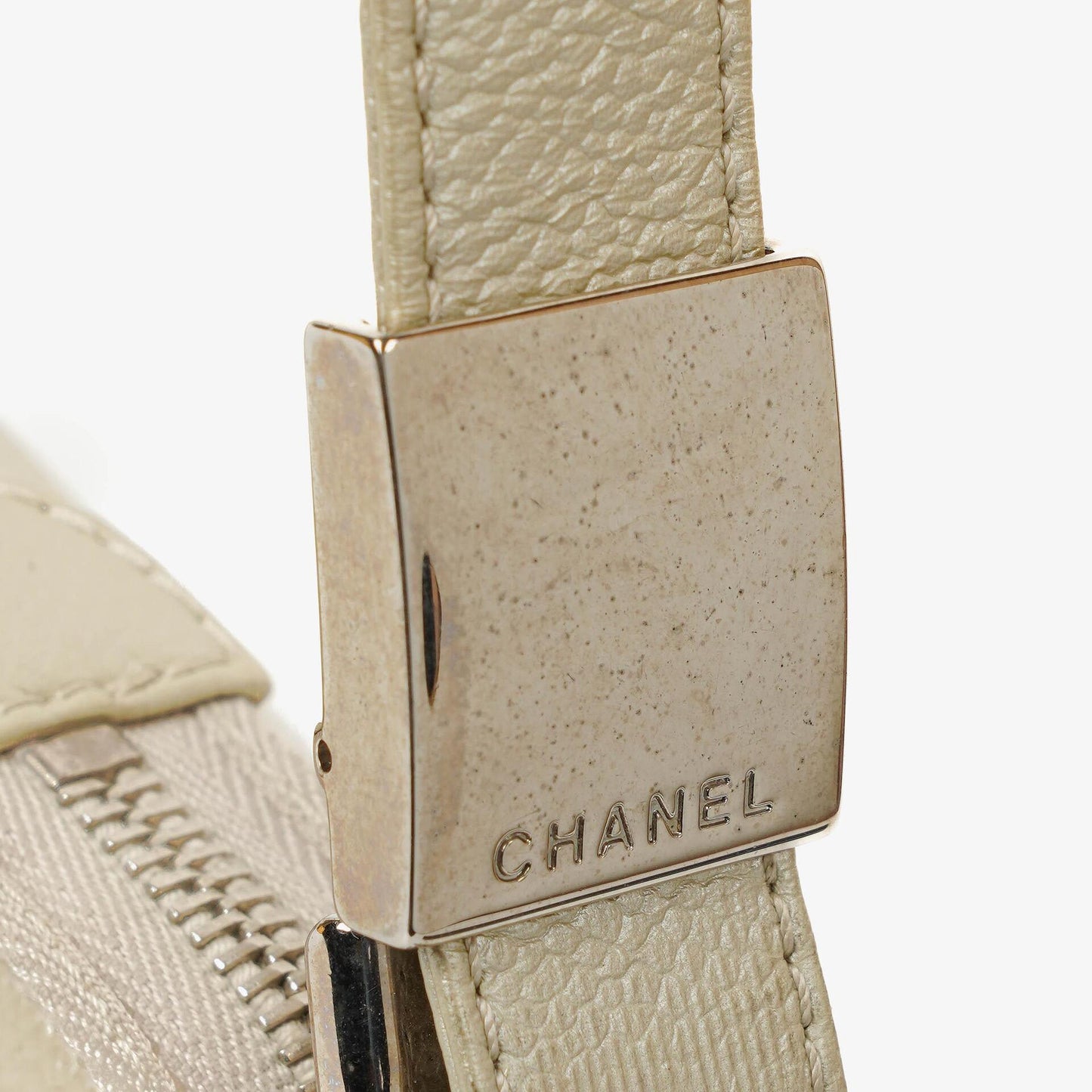 Chanel CC Timeless Metallic Caviar Quilted Shoulder Bag