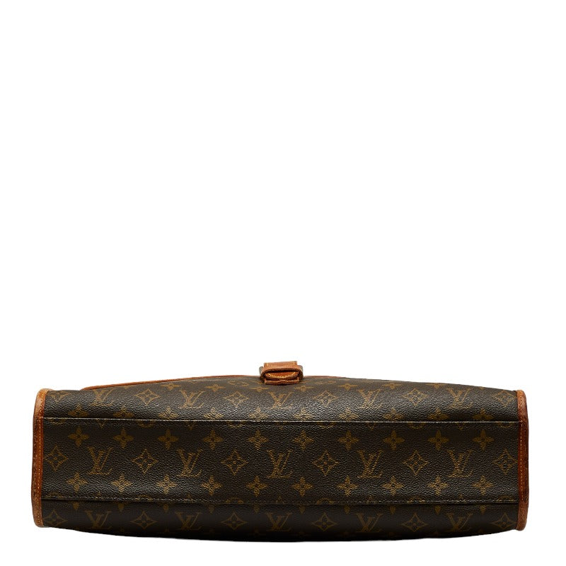 Louis Vuitton Monogram Beverly Handbag 2WAY M51121 Brown PVC Leather Louis Vuitton