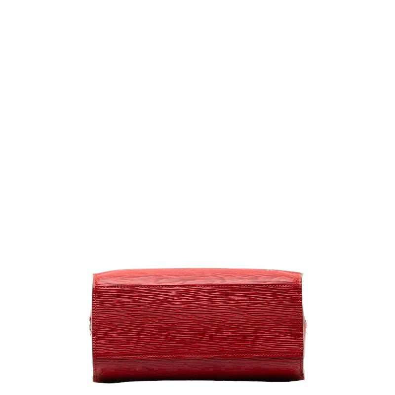 Louis Vuitton Epi Punch Handbag M52057 Castilian Red Leather Louis Vuitton