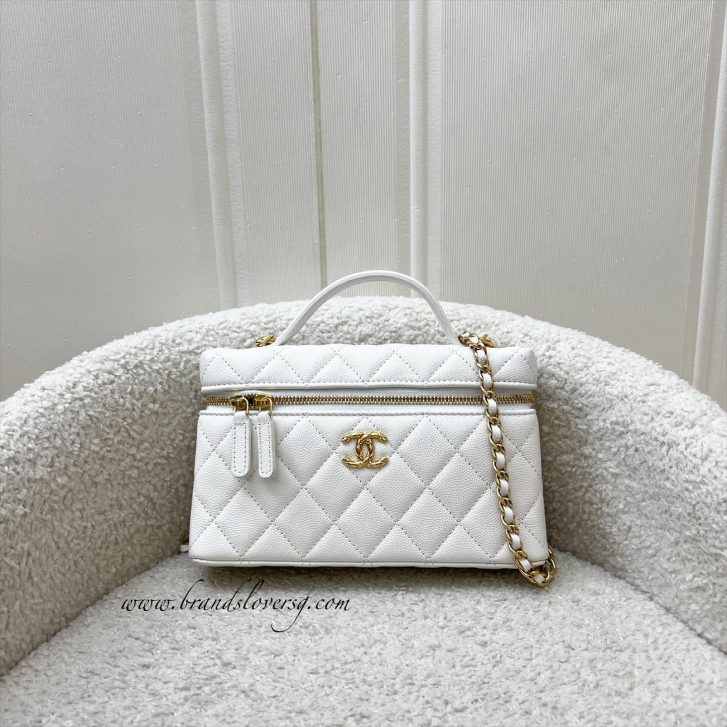 Chanel [LN - Local Full Set Vanity Bag - Rovelle Bags