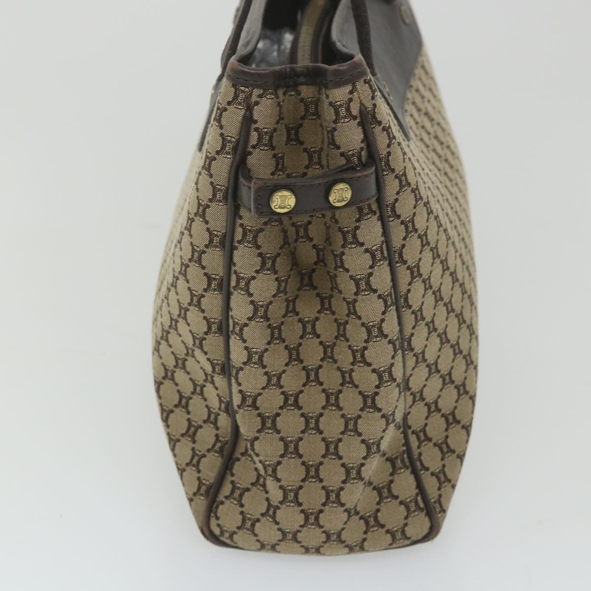 Luxury CELINE Macadam Canvas Tote Bag Beige ep2286