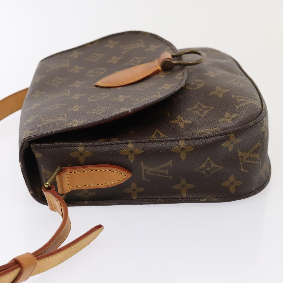 LOUIS VUITTON Monogram Saint Cloud GM Shoulder Bag M51242 LV Auth ep5554