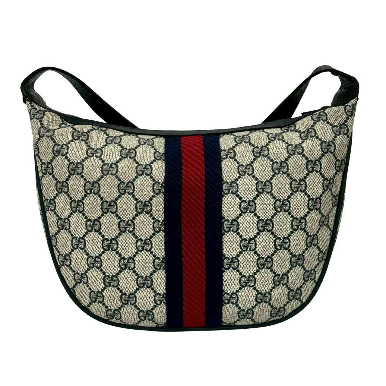 Gucci GG Logo Leather Shoulder Bag