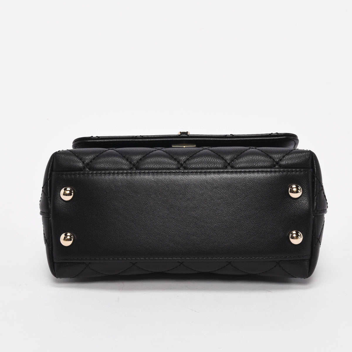 Chanel Black Goatskin Rainbow Extra Mini Handbag - Rovelle Bags