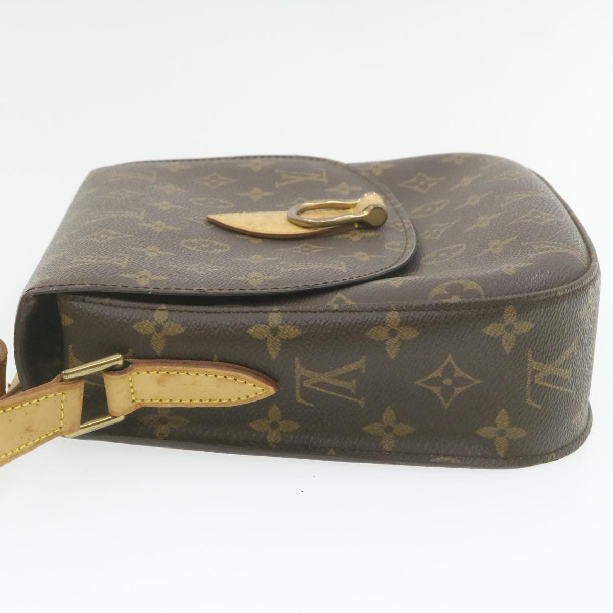 LOUIS VUITTON Monogram Saint Cloud GM Shoulder Bag M51242 LV Auth gt584