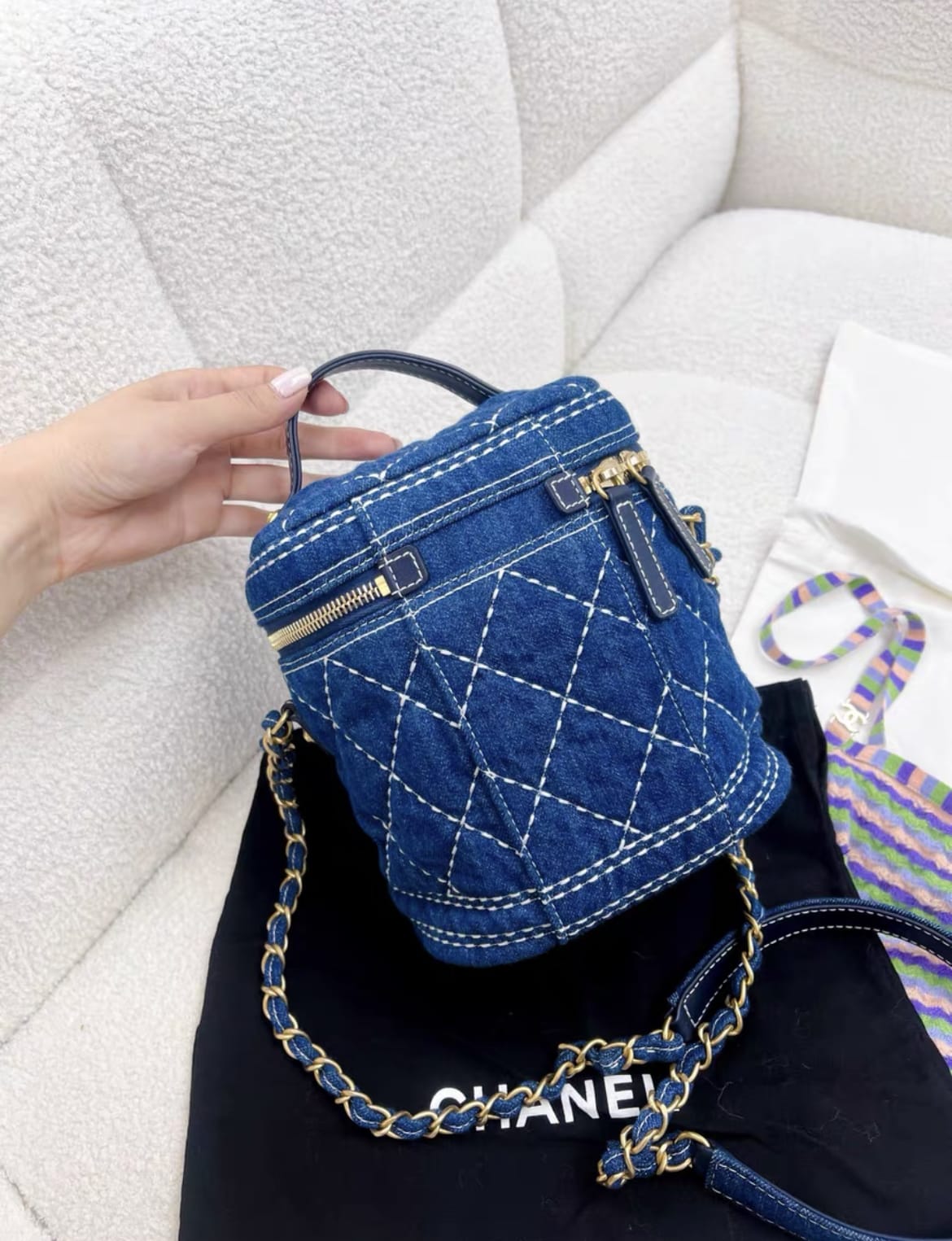 Chanel Vanity Clutch - Rovelle Bags