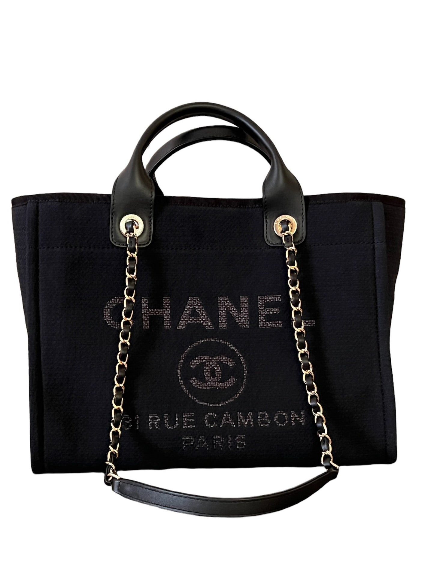 Chanel Deauville Tote Tote Bag - Rovelle Bags