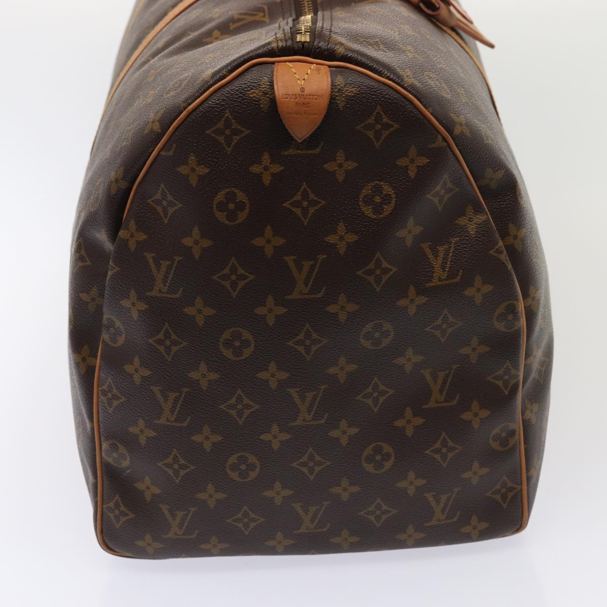 LOUIS VUITTON Monogram Keepall 60 Boston Bag M41422 LV Auth ki4765