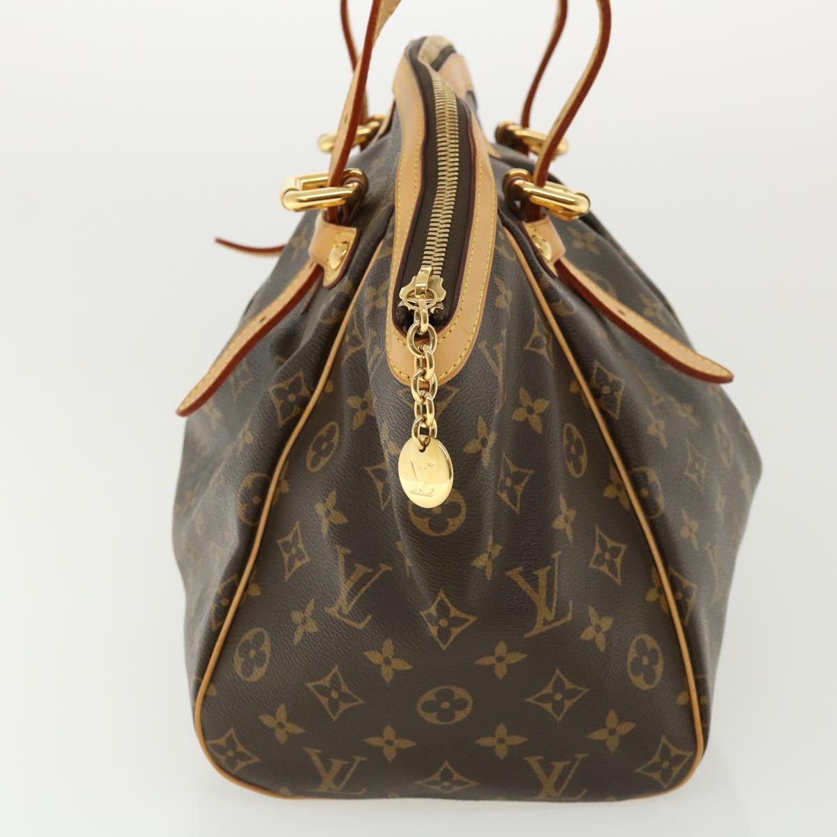 LOUIS VUITTON Monogram Tivori GM Hand Bag M40144 LV Auth lt723